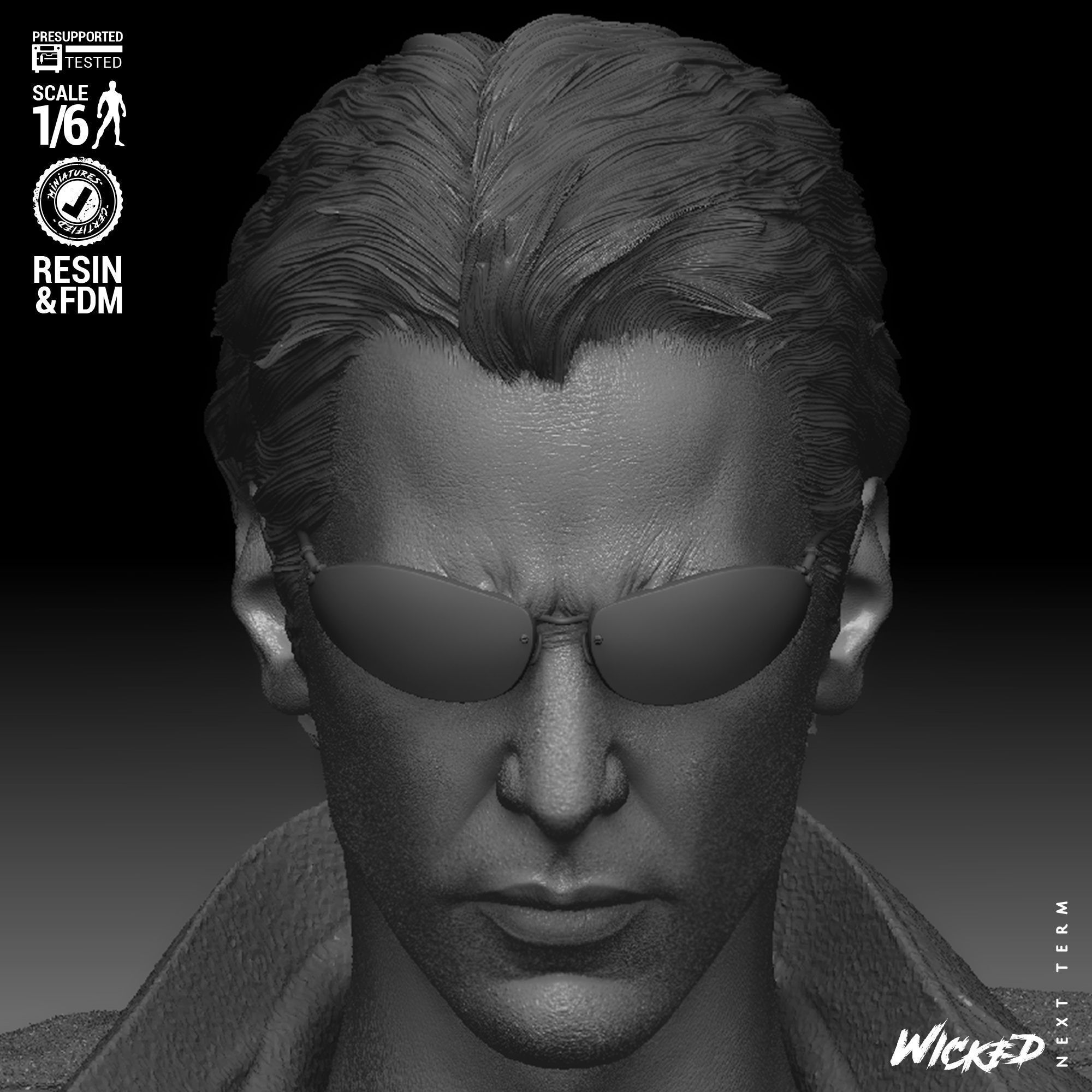 Wicked Movies Neo Sculpture 3D print model_15