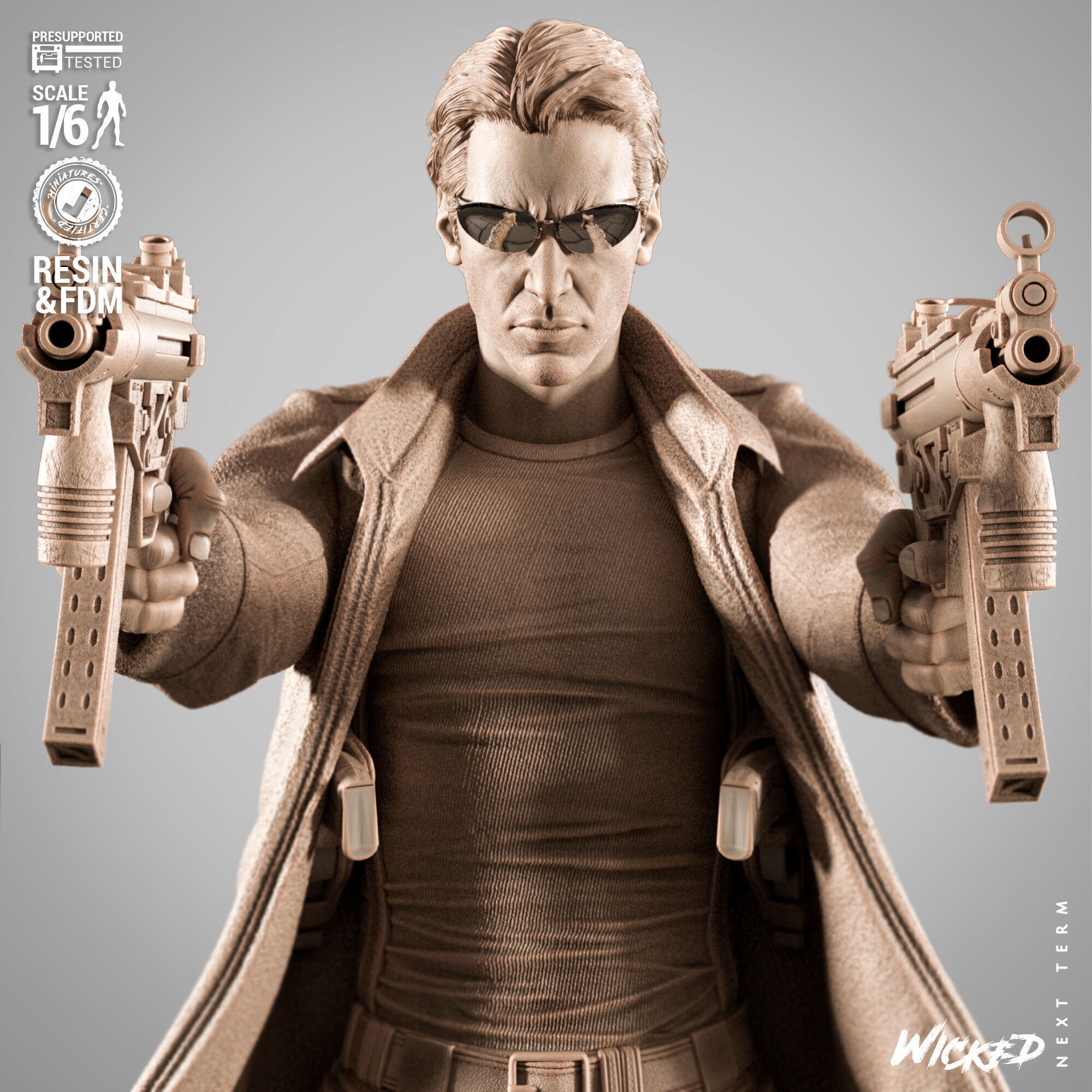 Wicked Movies Neo Sculpture 3D print model_12