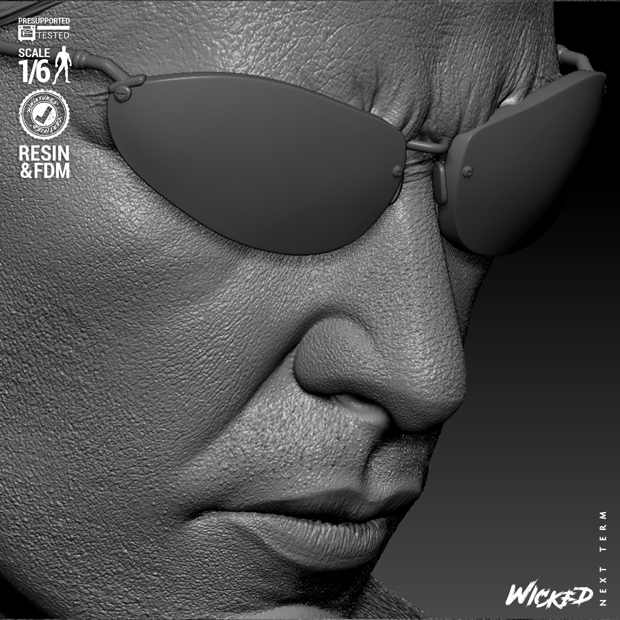 Wicked Movies Neo Sculpture 3D print model_33