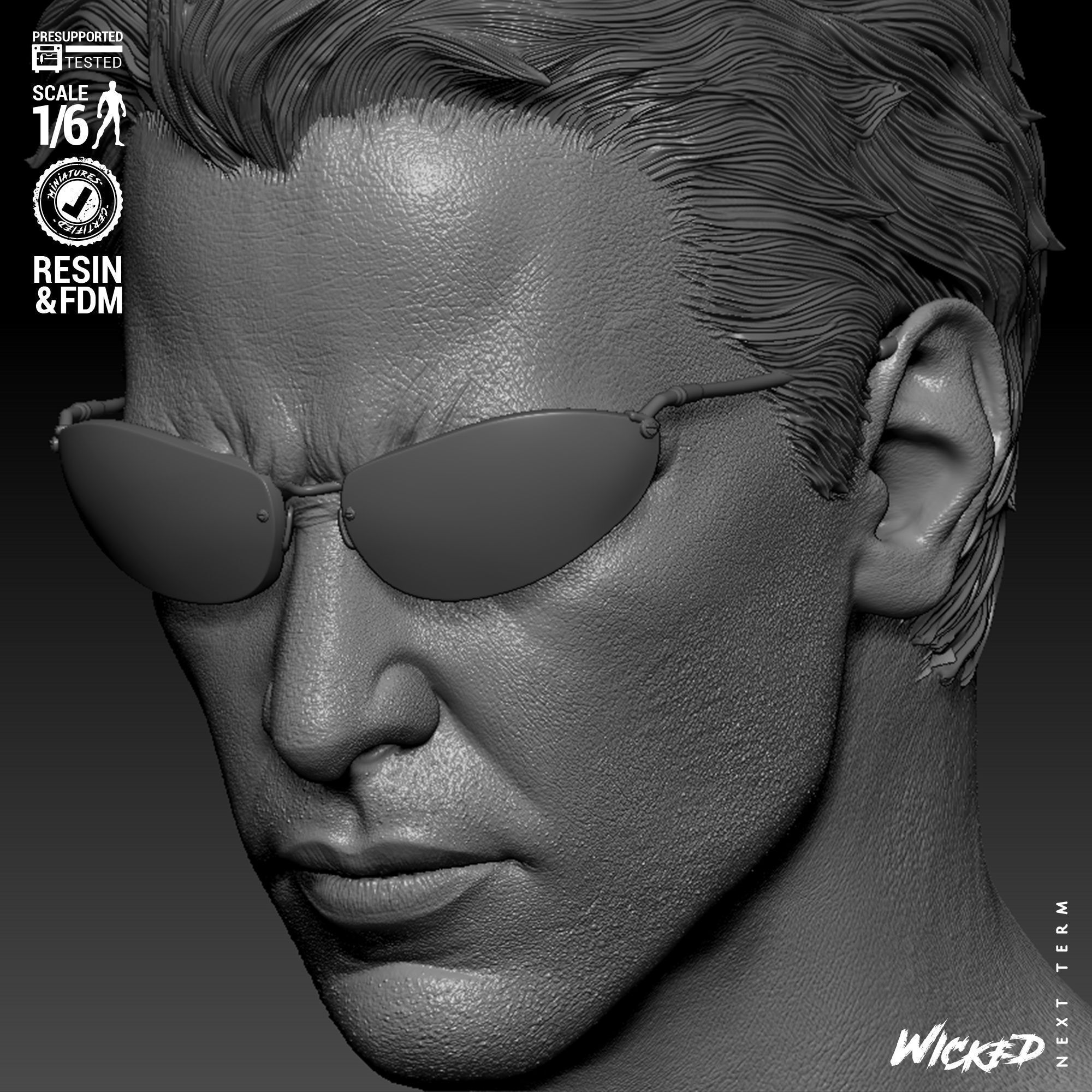Wicked Movies Neo Sculpture 3D print model_27