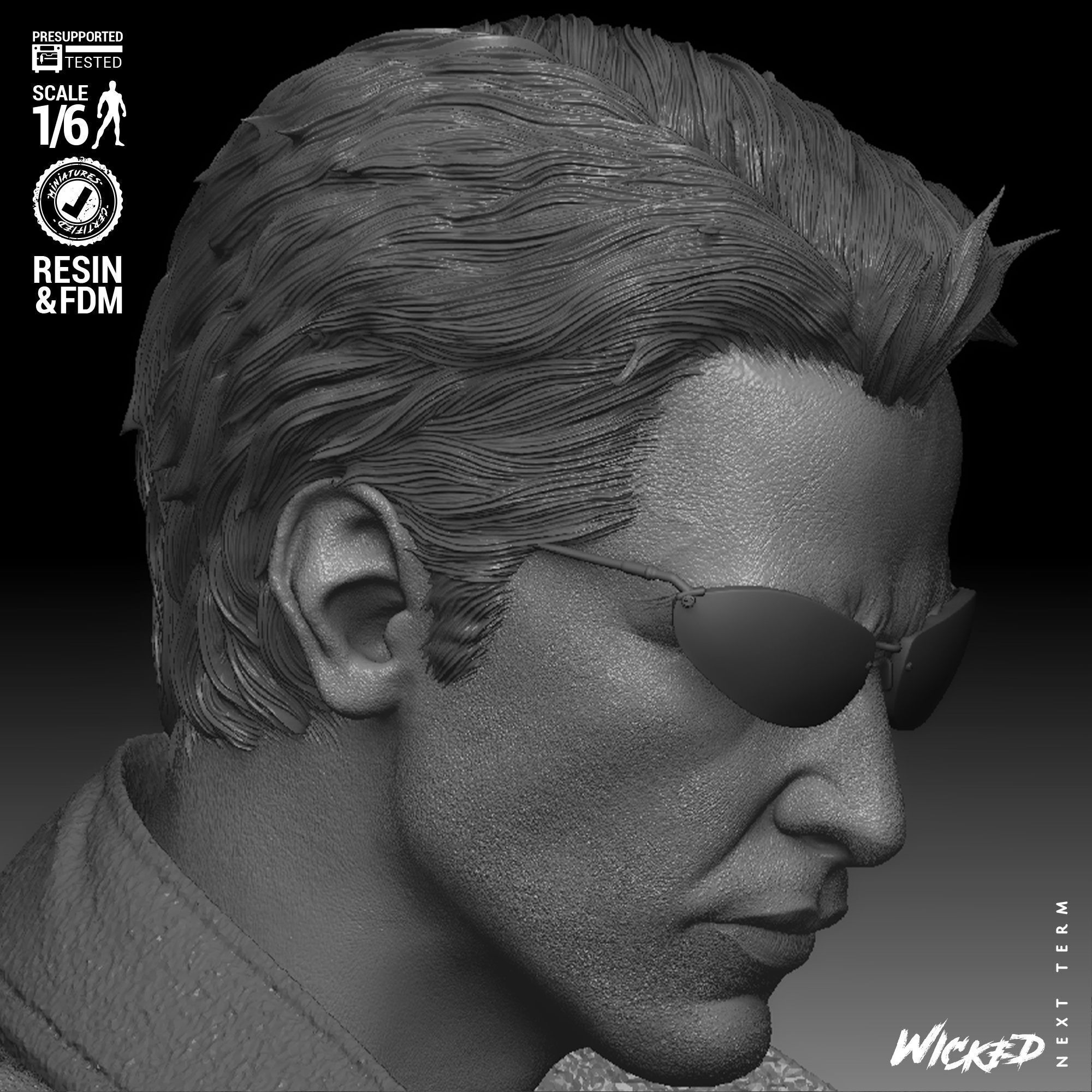 Wicked Movies Neo Sculpture 3D print model_19