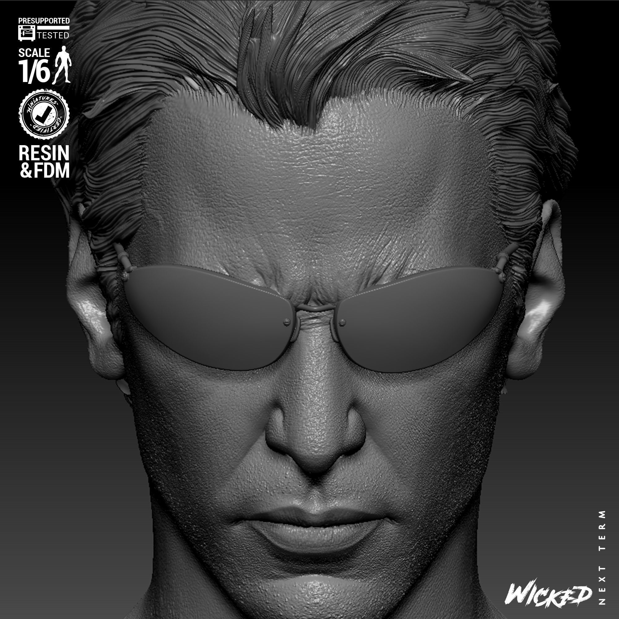 Wicked Movies Neo Sculpture 3D print model_25