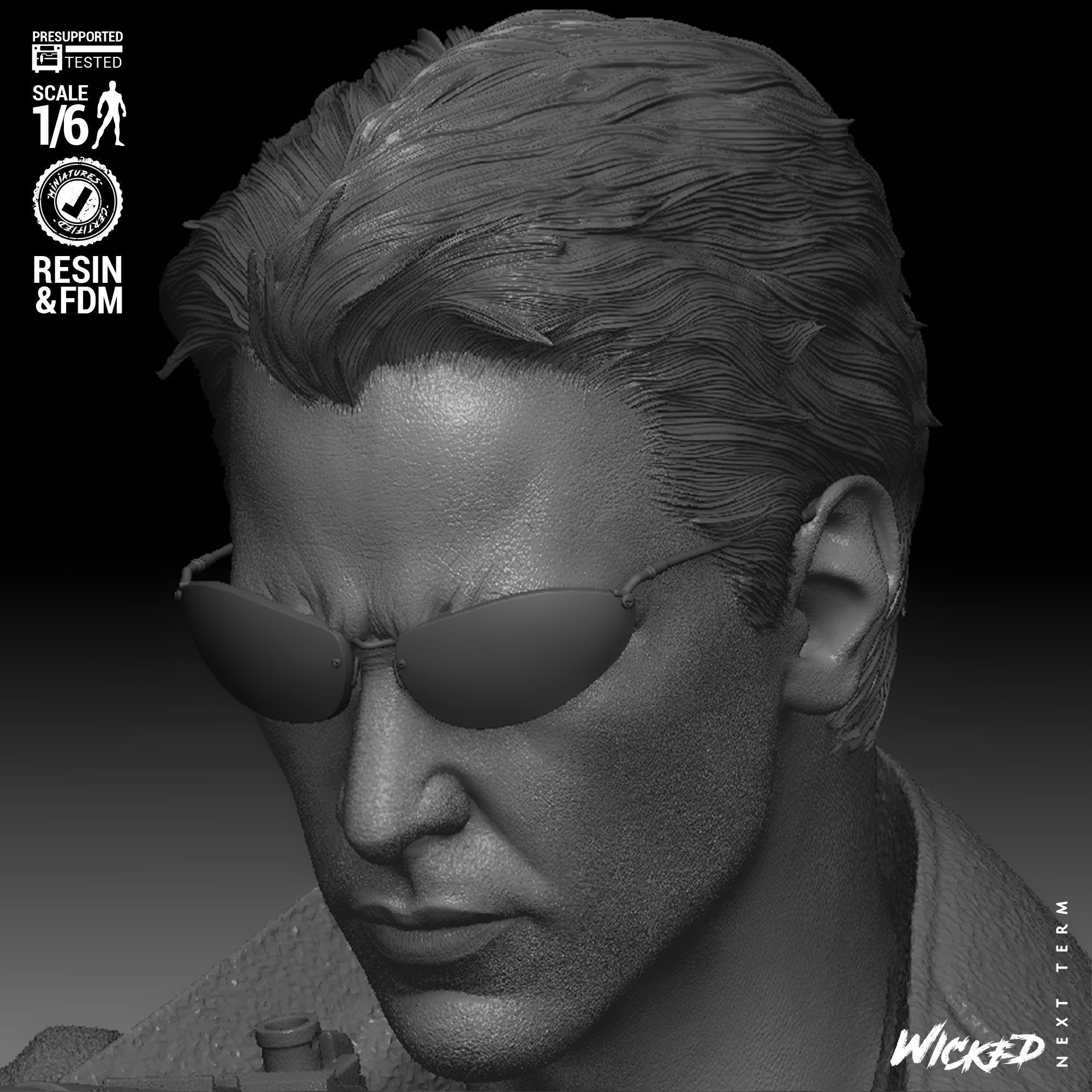Wicked Movies Neo Sculpture 3D print model_17