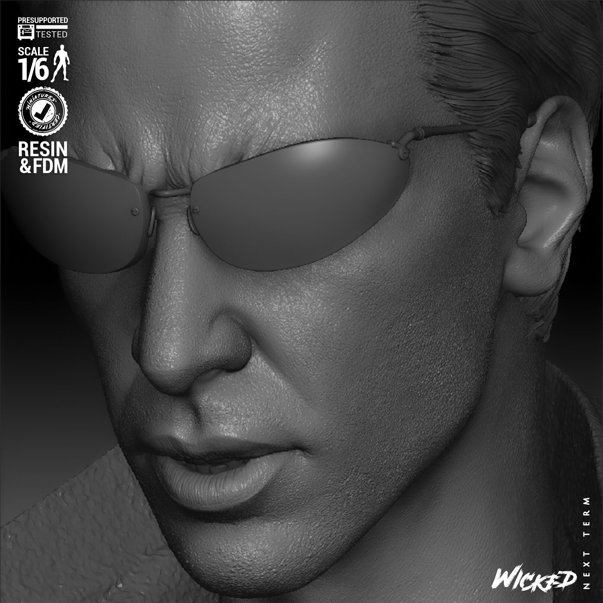 Wicked Movies Neo Sculpture 3D print model_36