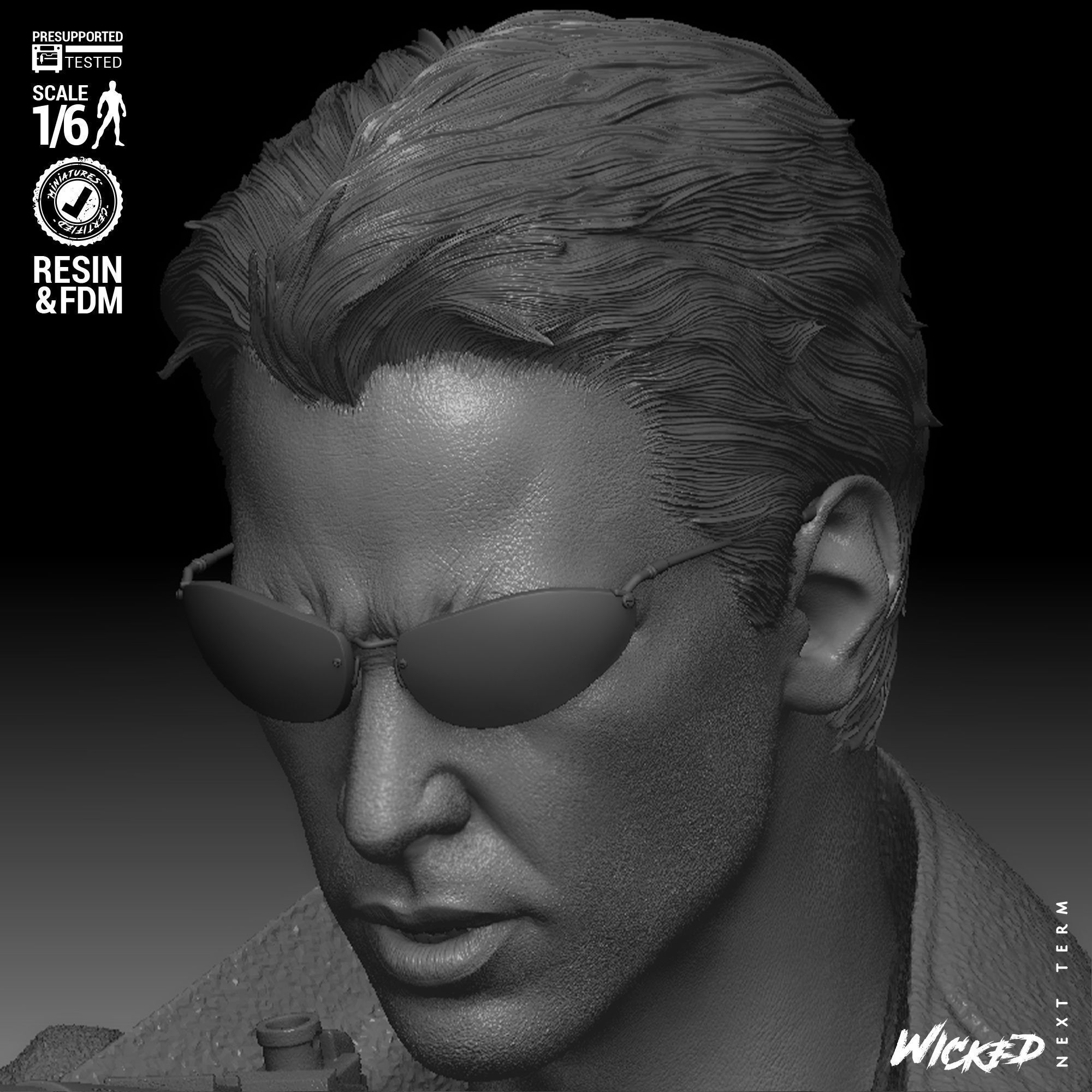 Wicked Movies Neo Sculpture 3D print model_18