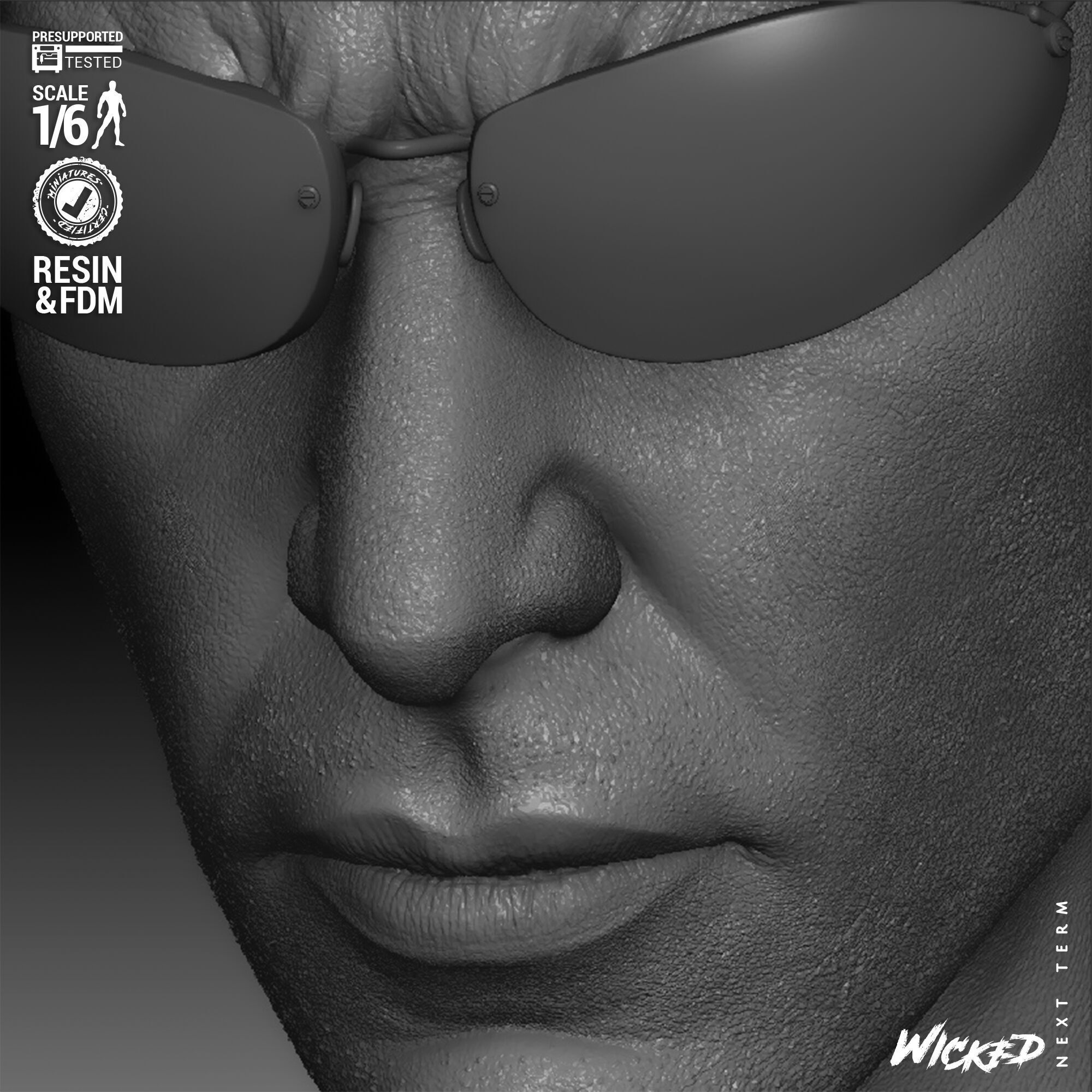 Wicked Movies Neo Sculpture 3D print model_43