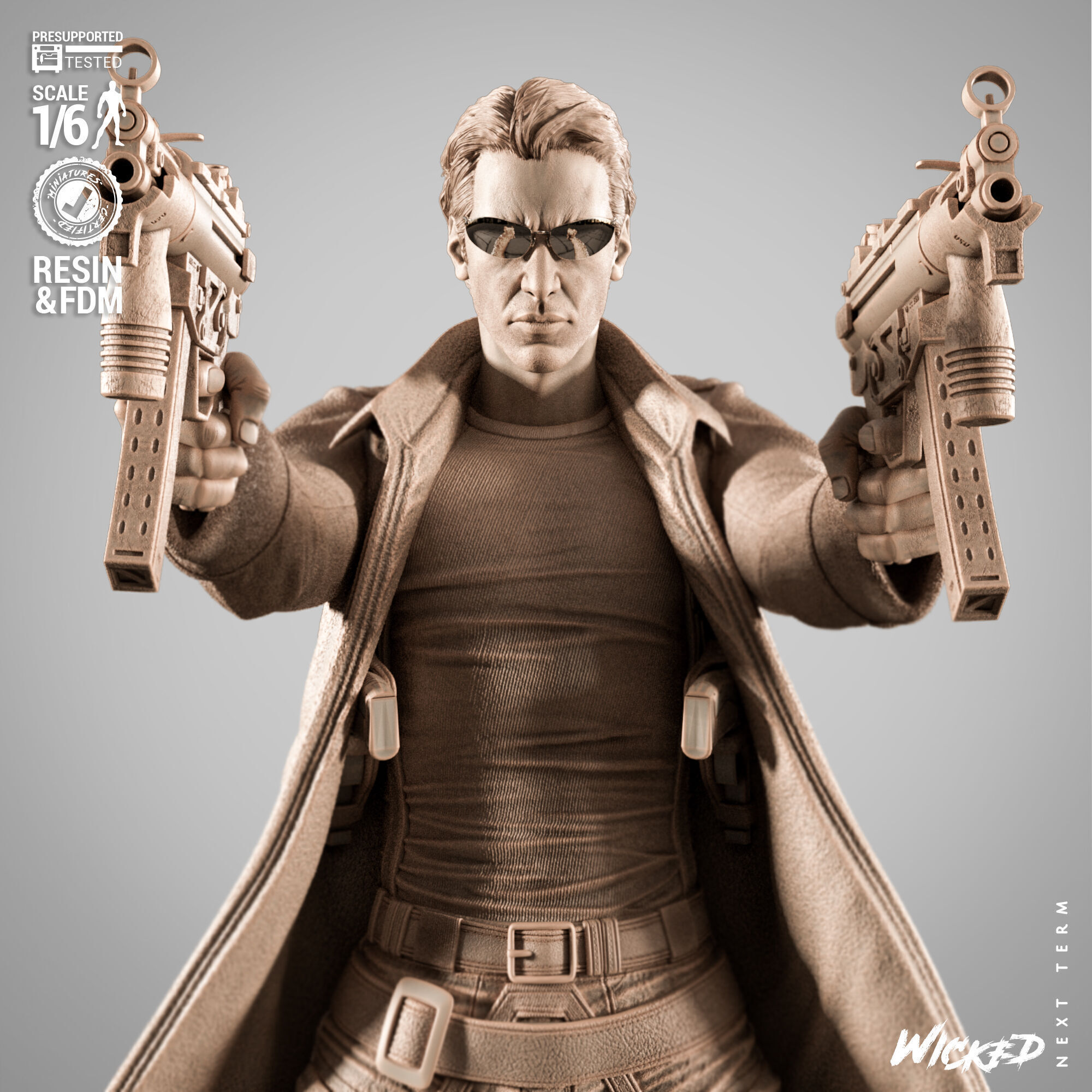 Wicked Movies Neo Sculpture 3D print model_8