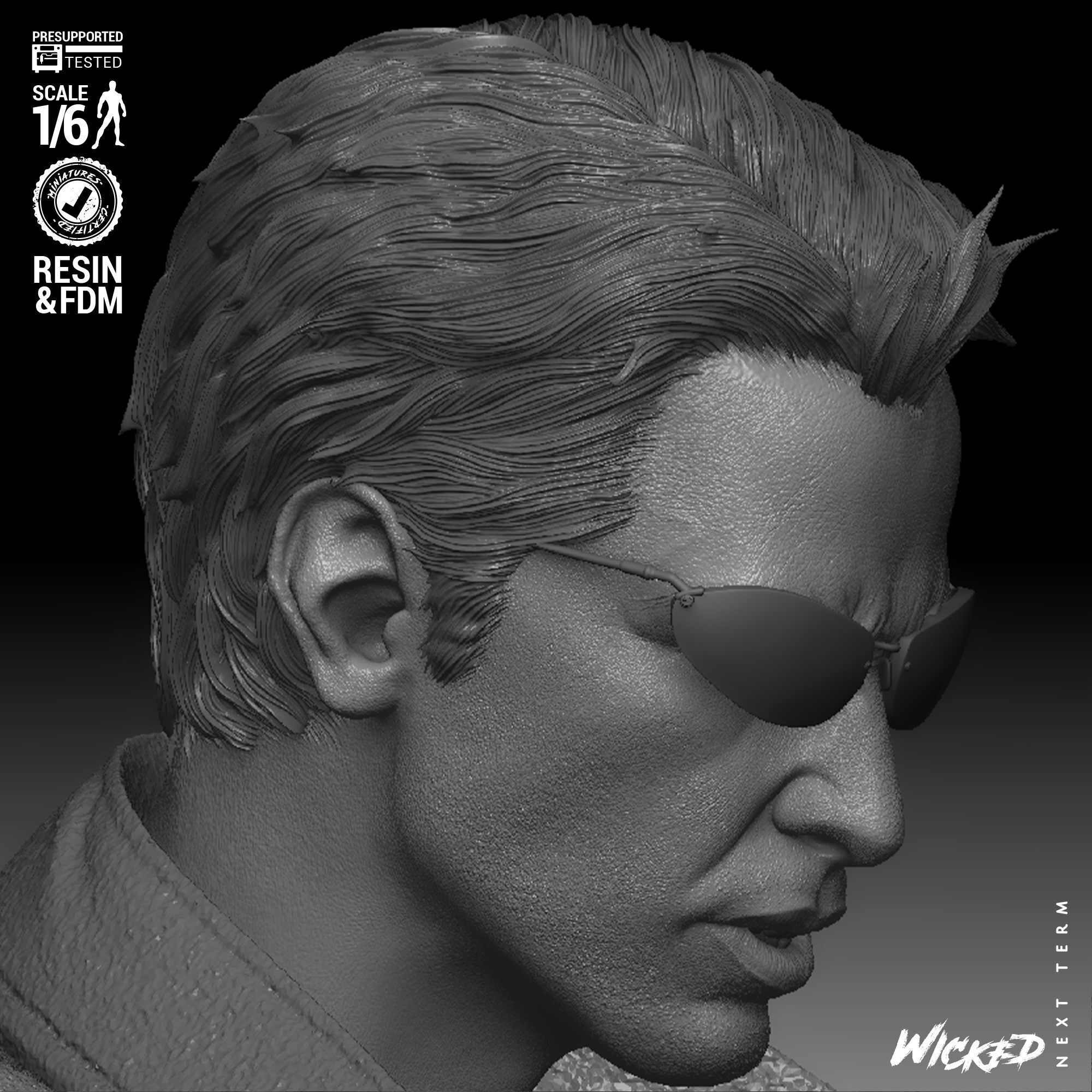 Wicked Movies Neo Sculpture 3D print model_20