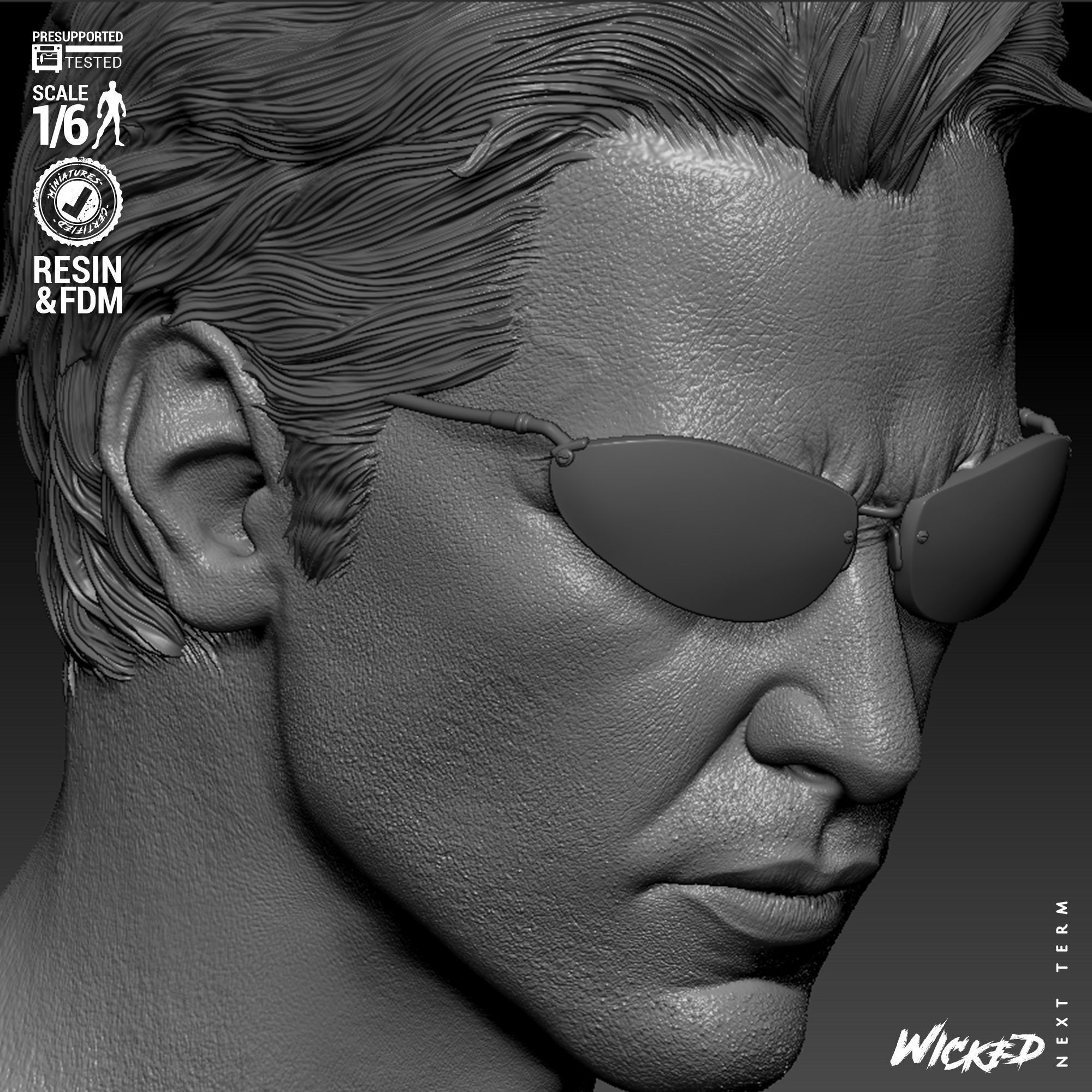 Wicked Movies Neo Sculpture 3D print model_26
