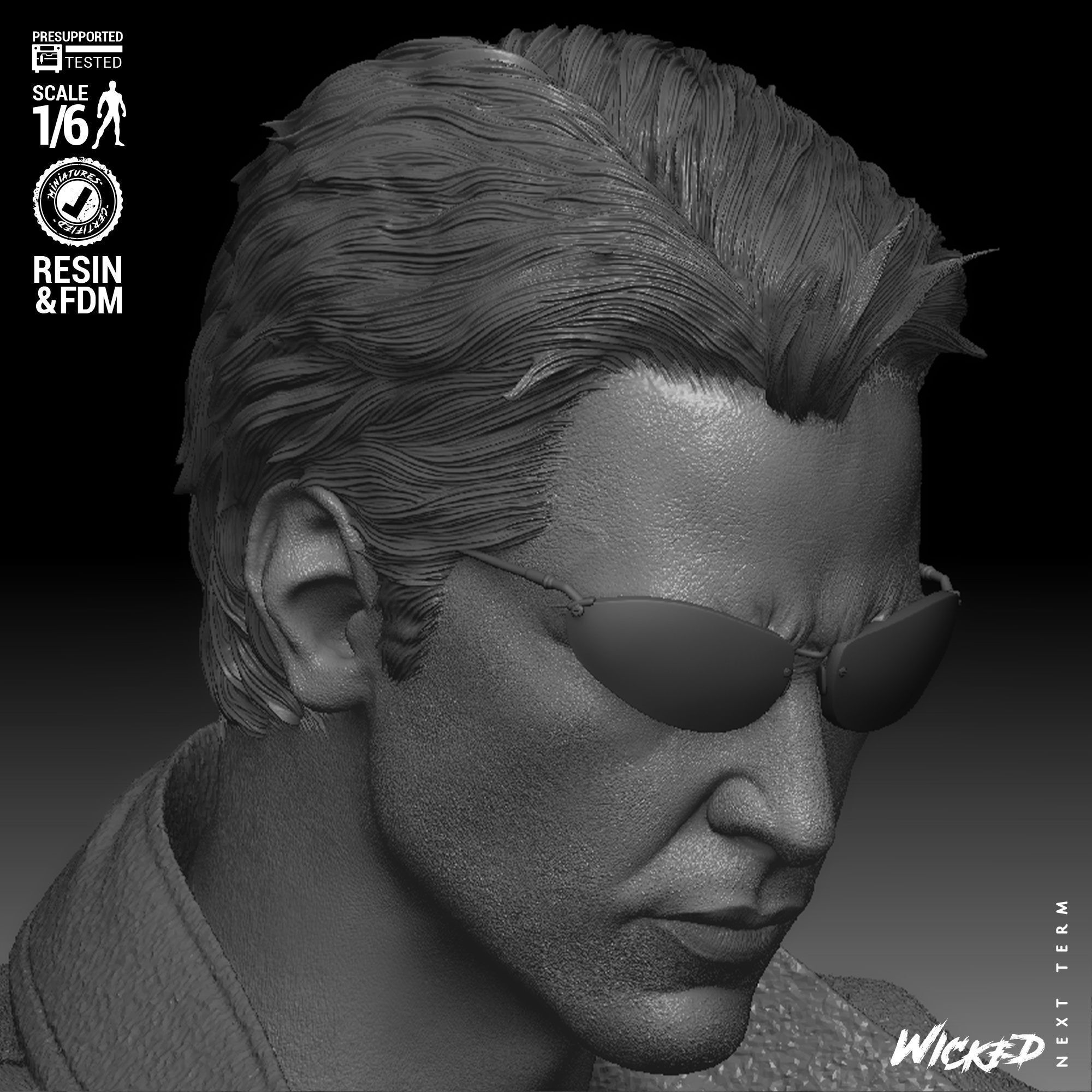 Wicked Movies Neo Sculpture 3D print model_21
