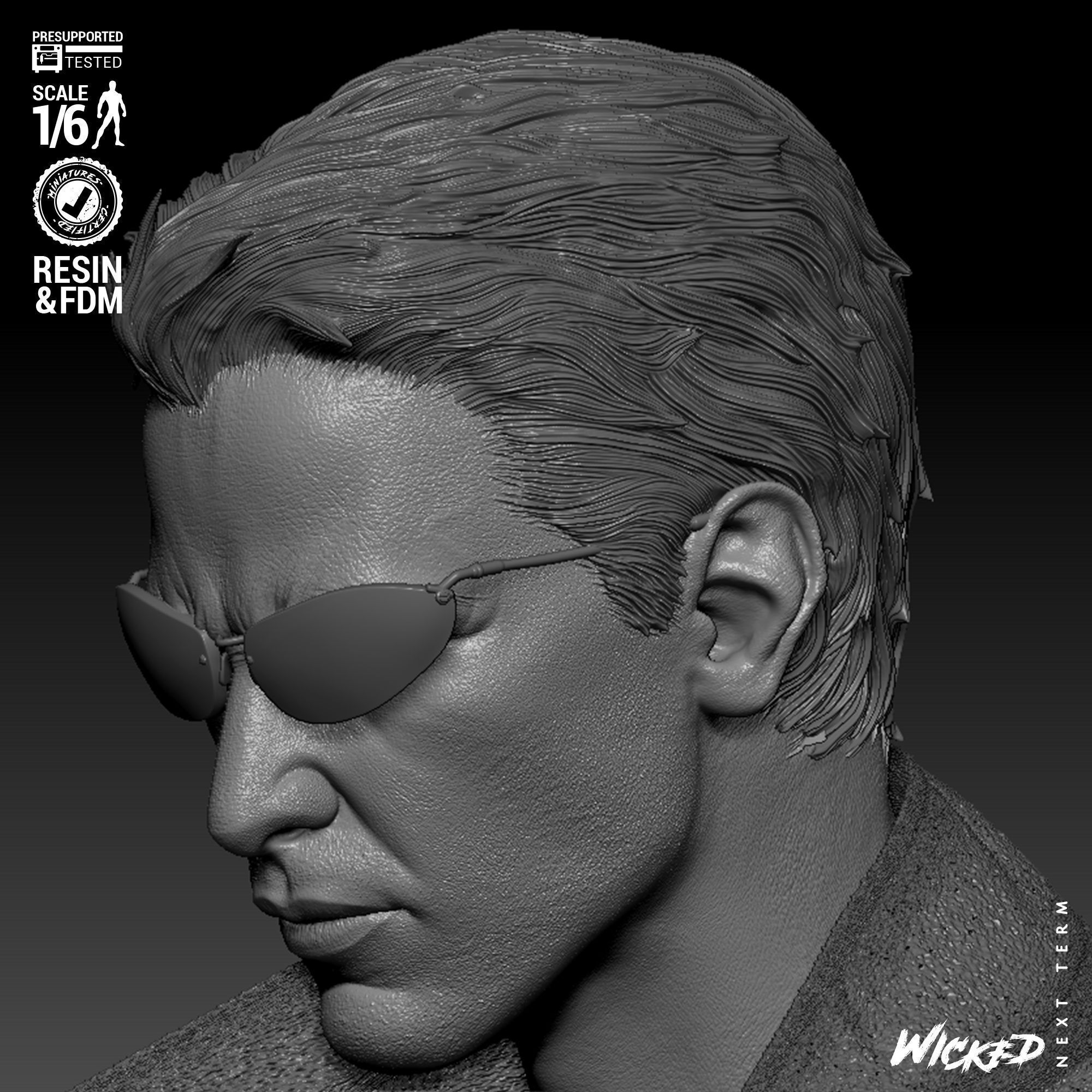 Wicked Movies Neo Sculpture 3D print model_30
