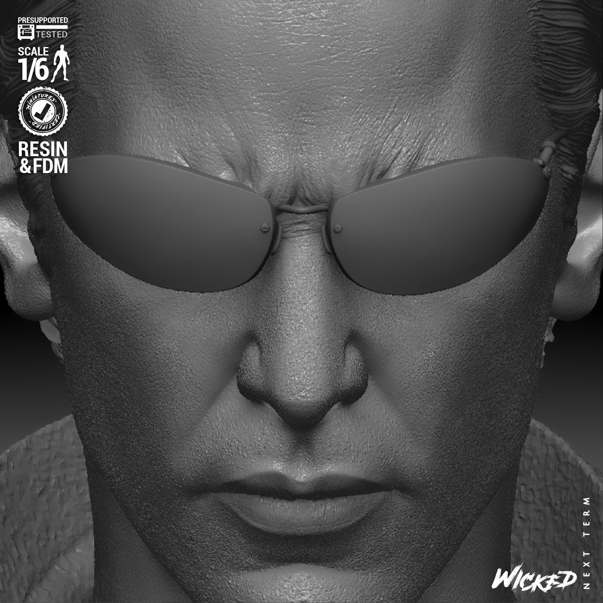 Wicked Movies Neo Sculpture 3D print model_23