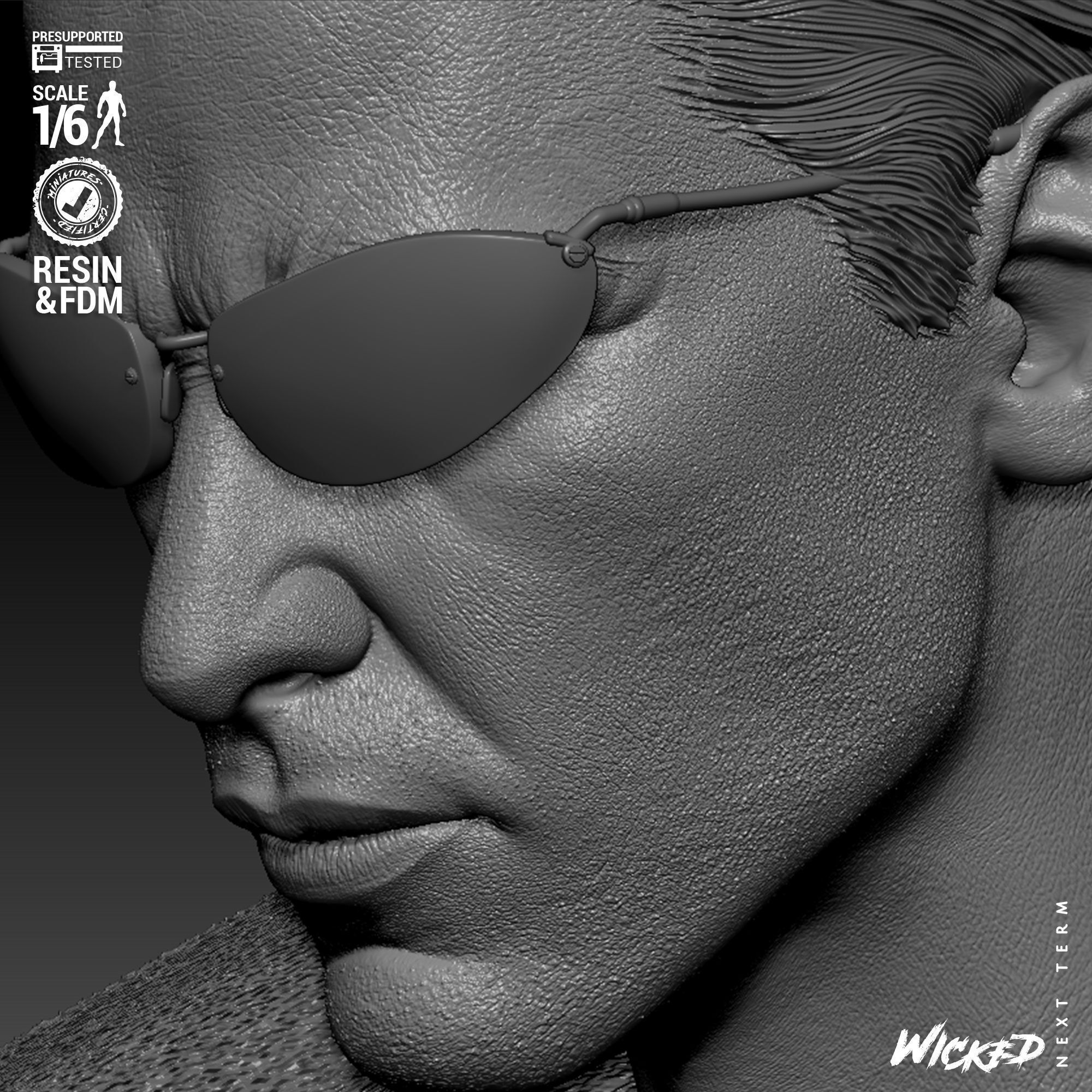 Wicked Movies Neo Sculpture 3D print model_34