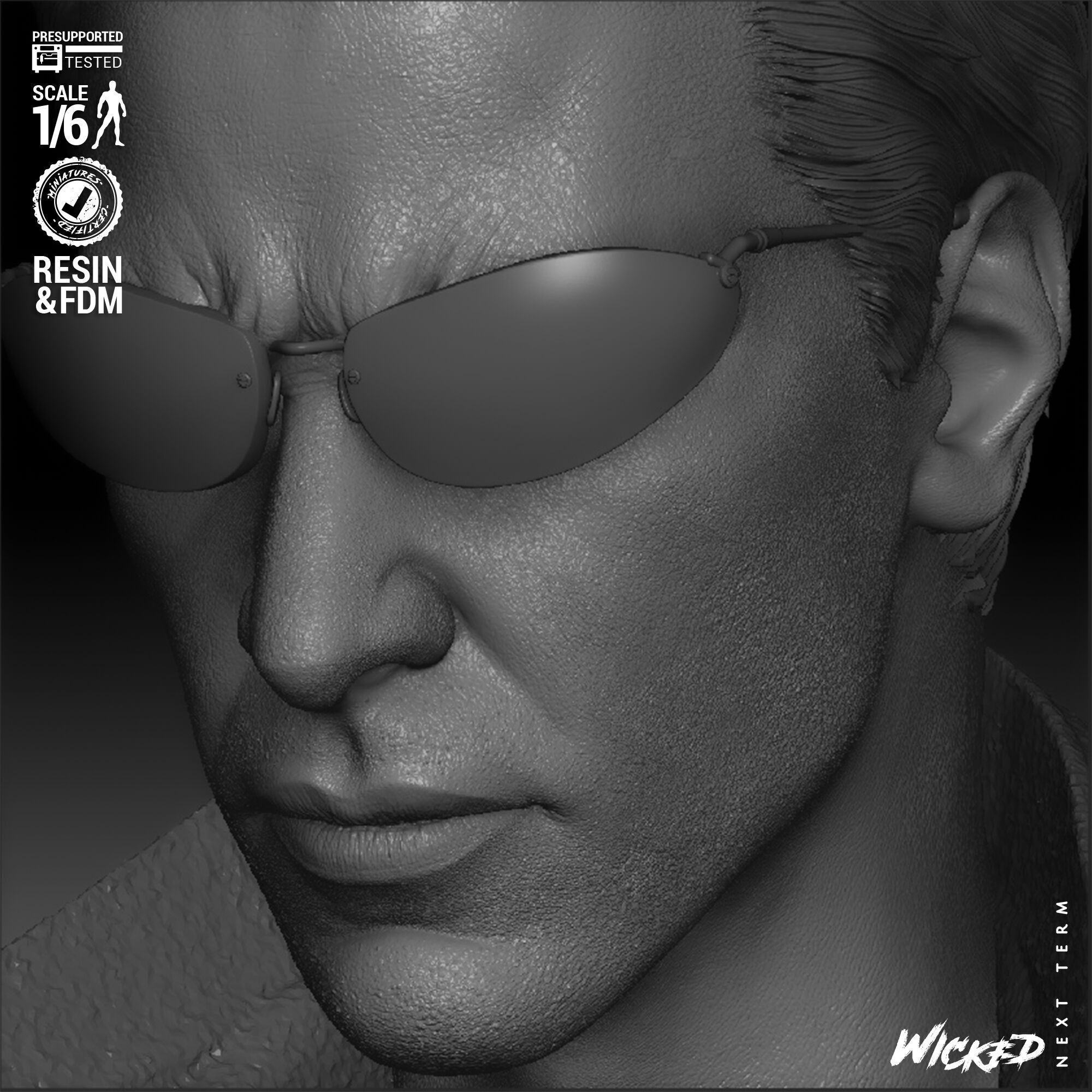 Wicked Movies Neo Sculpture 3D print model_35