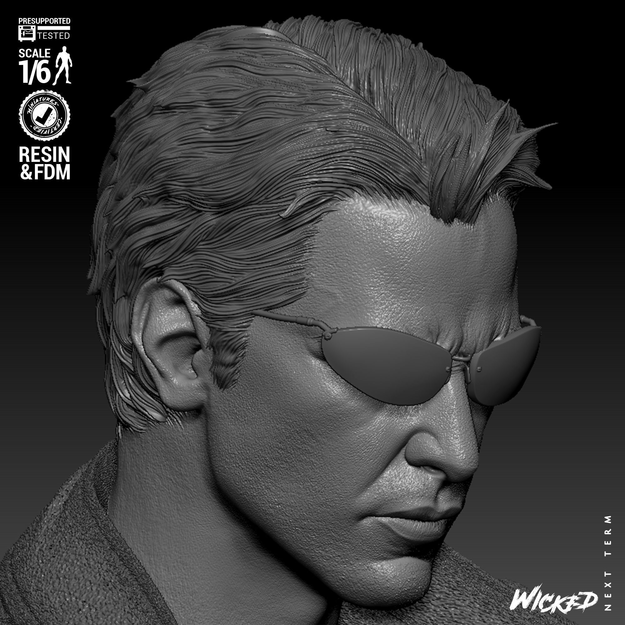 Wicked Movies Neo Sculpture 3D print model_29