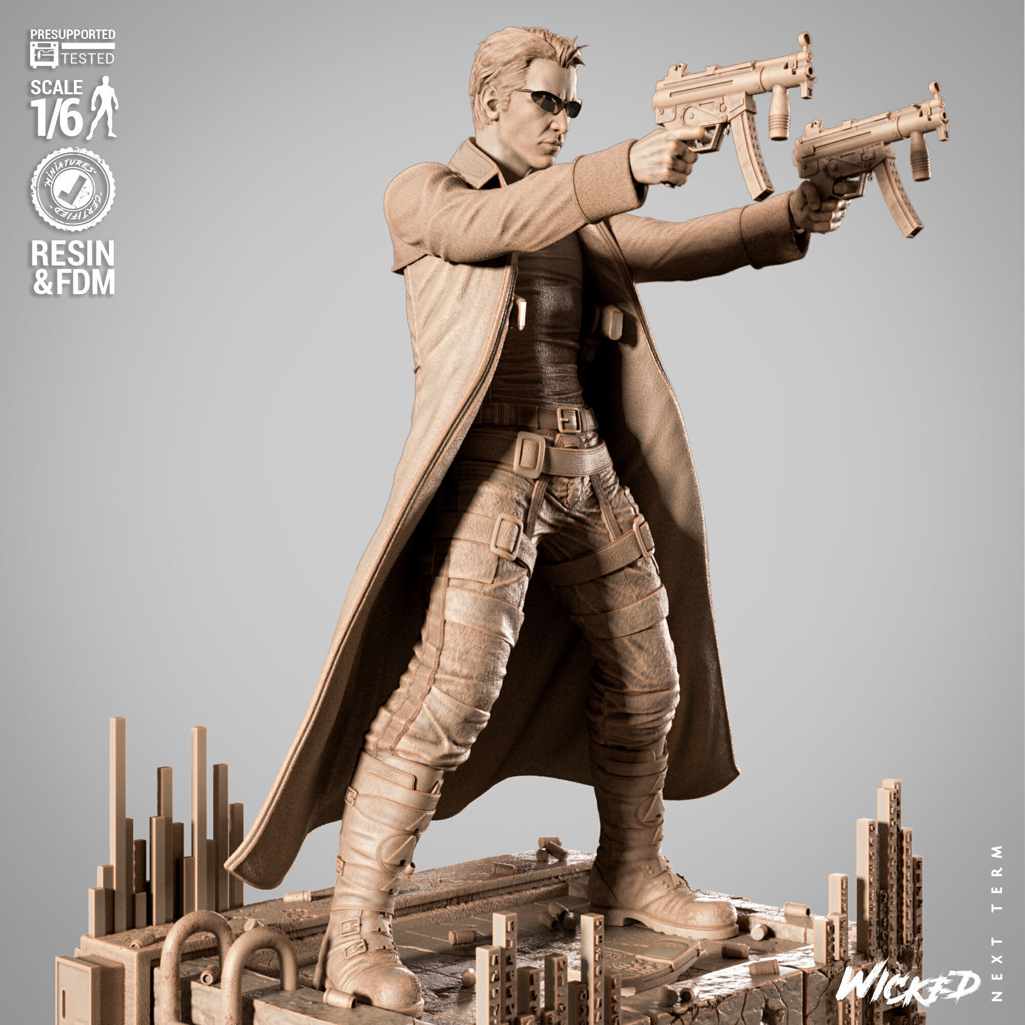 Wicked Movies Neo Sculpture 3D print model_7