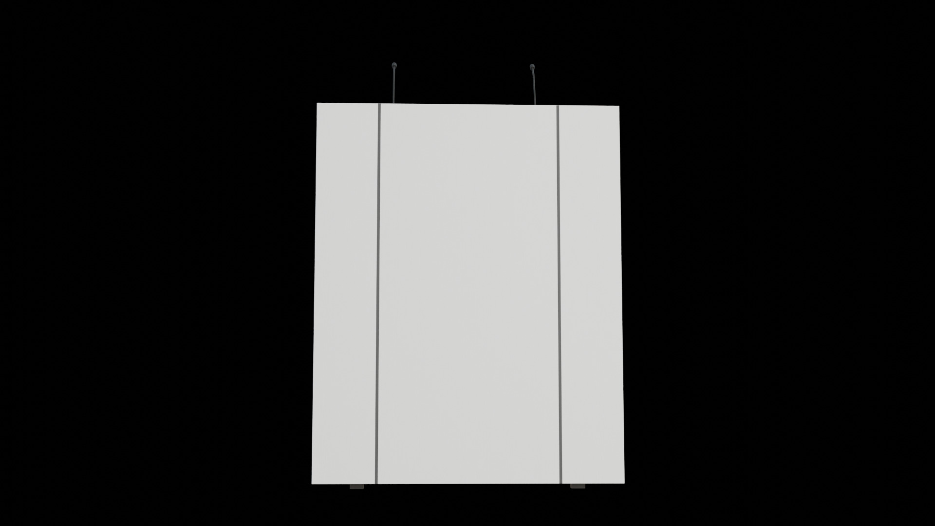 FDX1 Lectern Podium 3D model_7