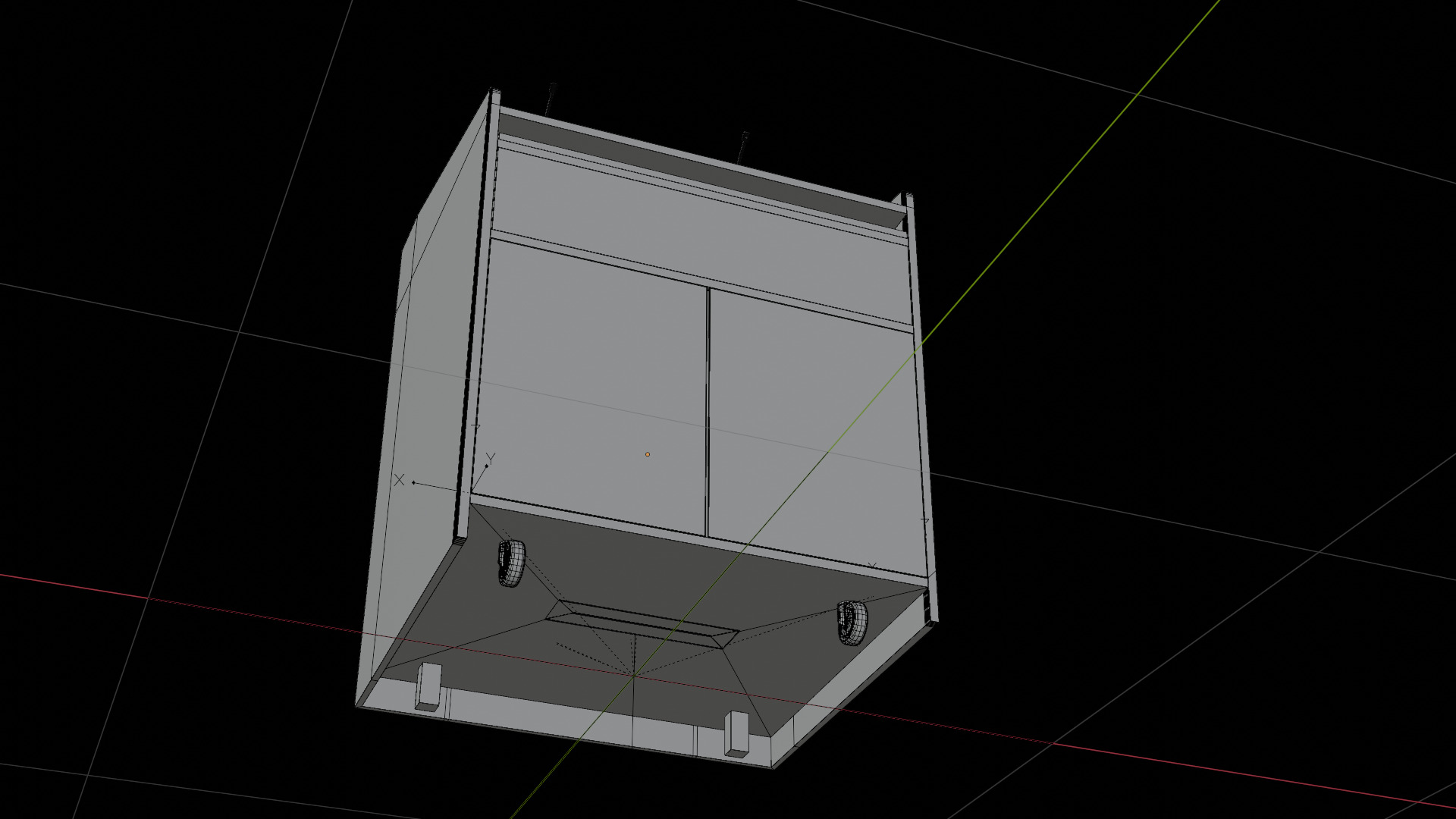 FDX1 Lectern Podium 3D model_16