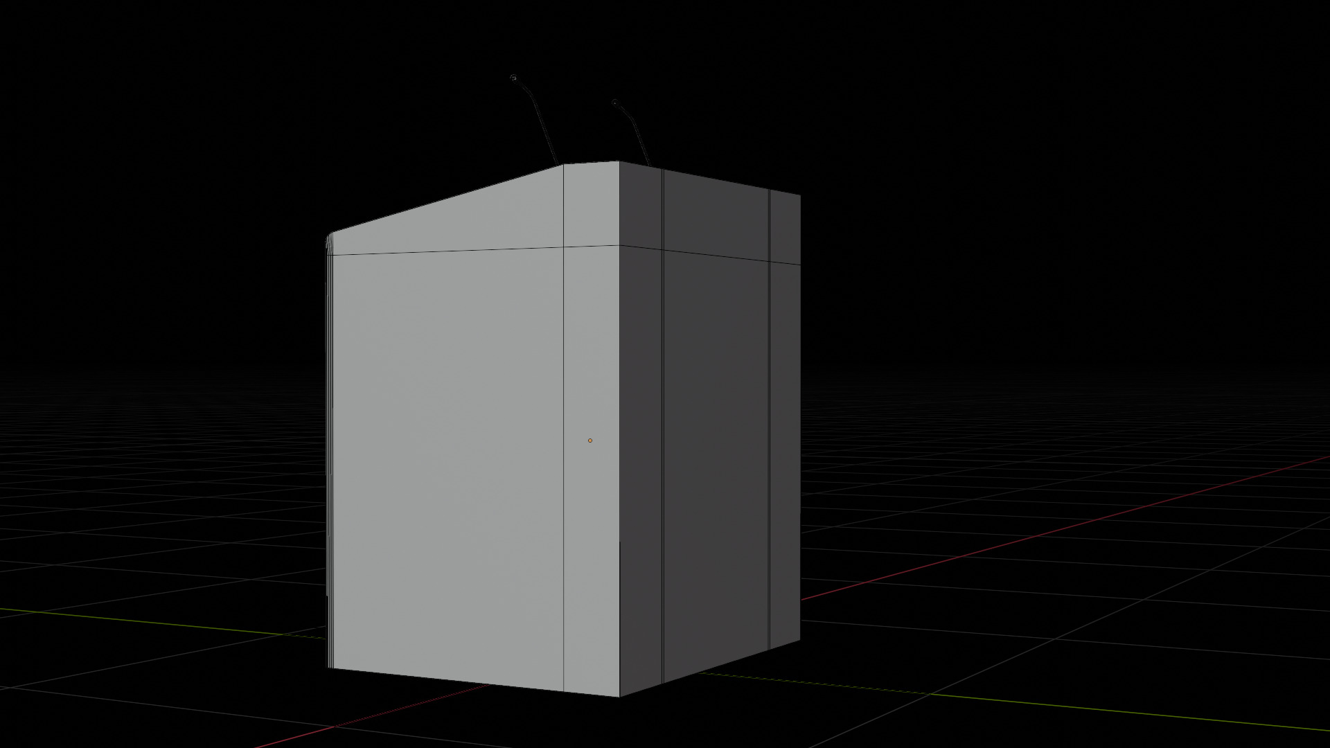 FDX1 Lectern Podium 3D model_17
