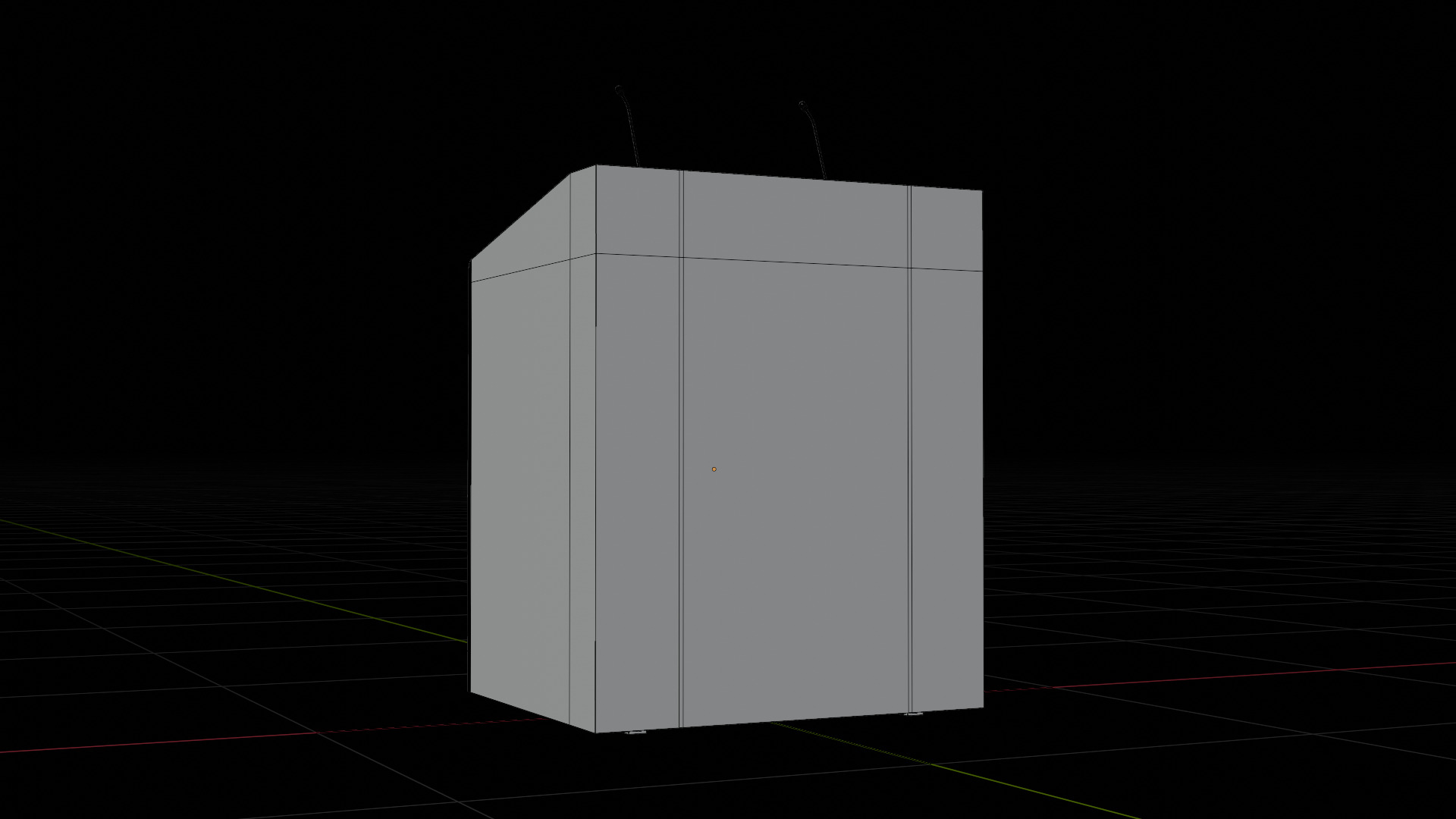 FDX1 Lectern Podium 3D model_18