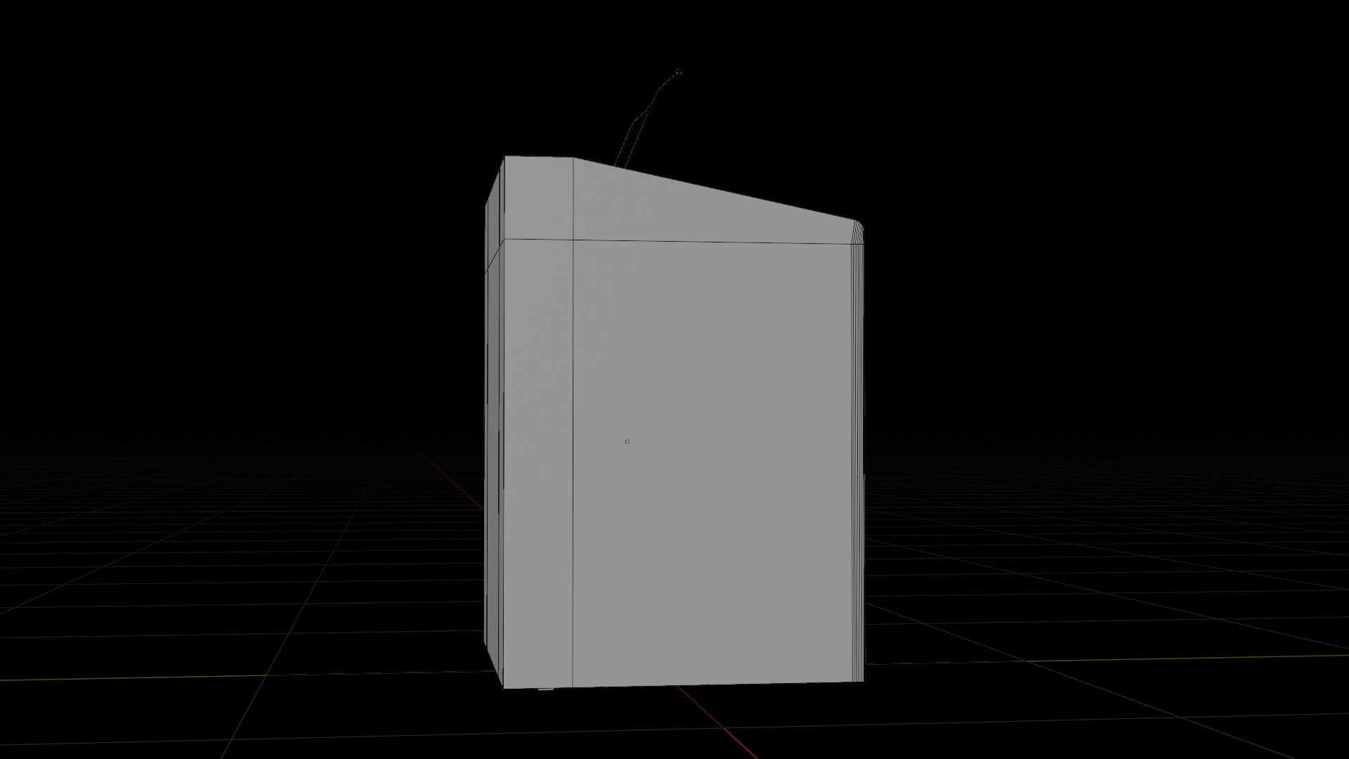 FDX1 Lectern Podium 3D model_20