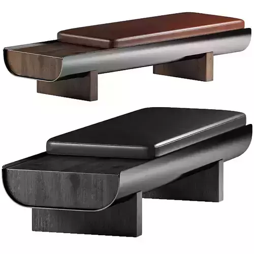 Minotti Pilotis Bench