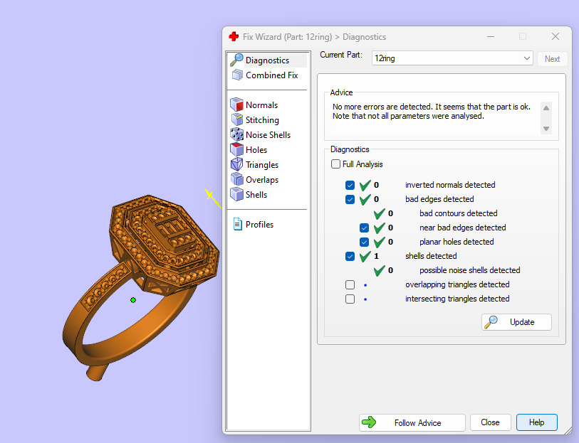 Baguette Diamond Ring 3d model printable 3D print model 3D print model_7