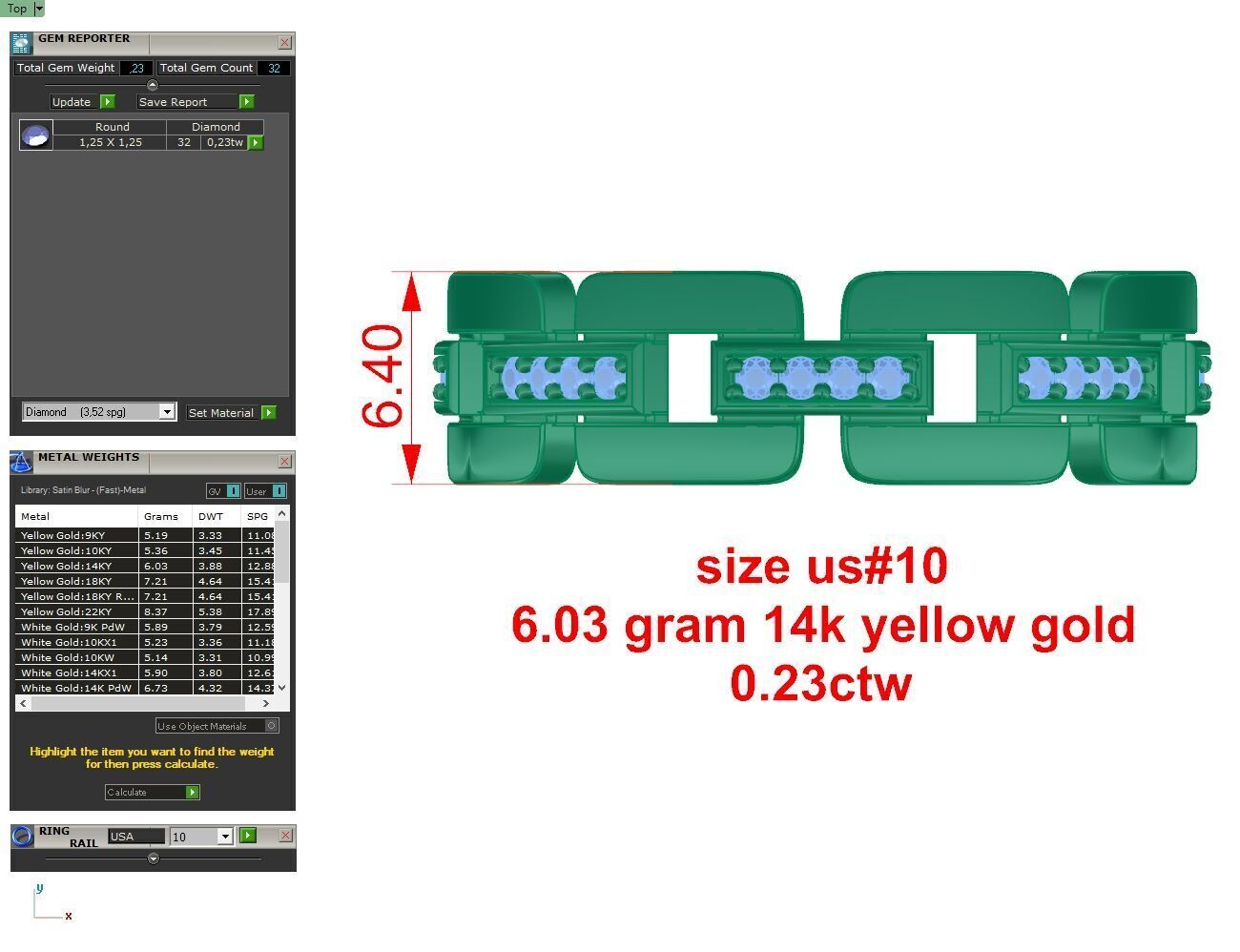 Ring 1056 3D print model_2