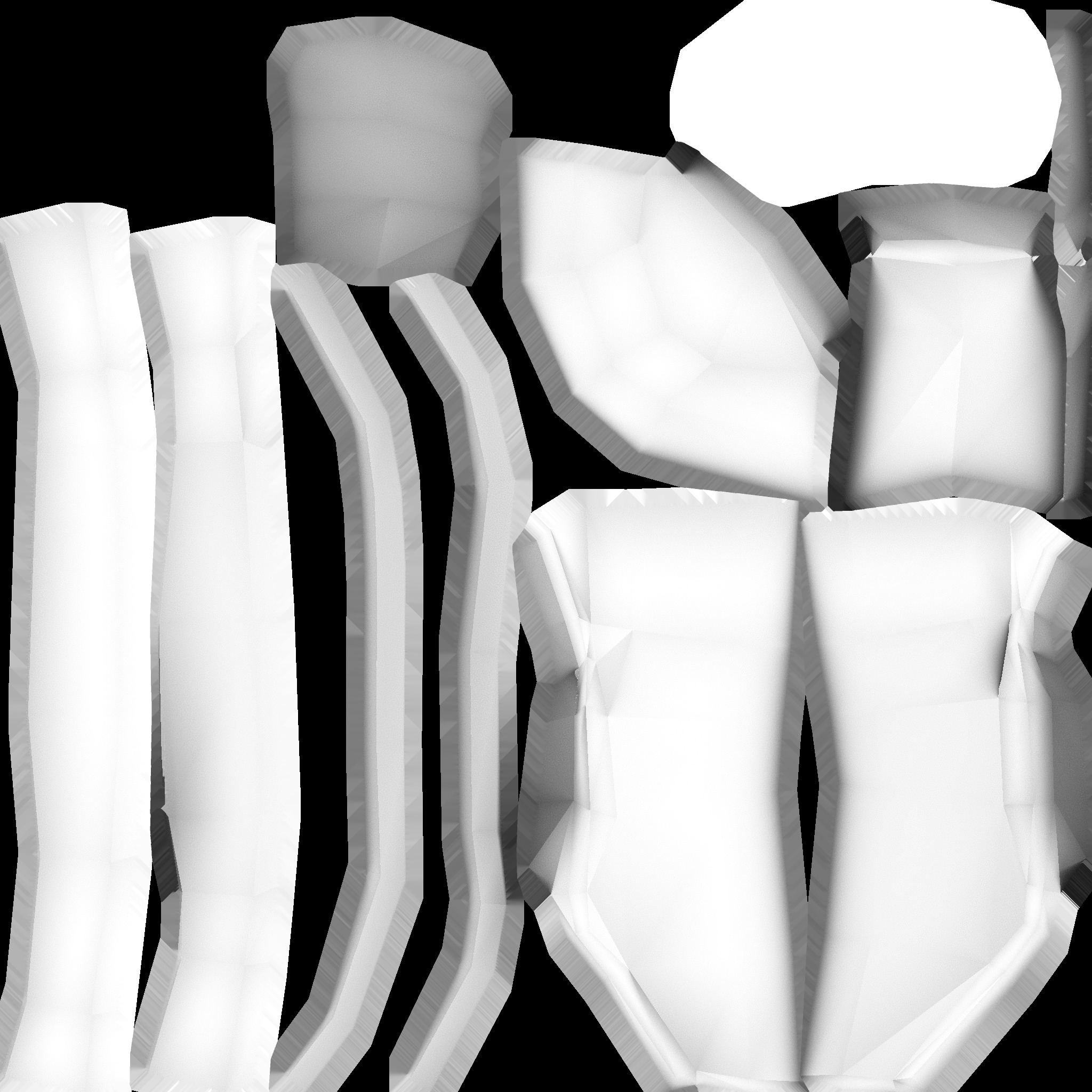 Stylized Low-Poly Sneakers Low-poly 3D model_5