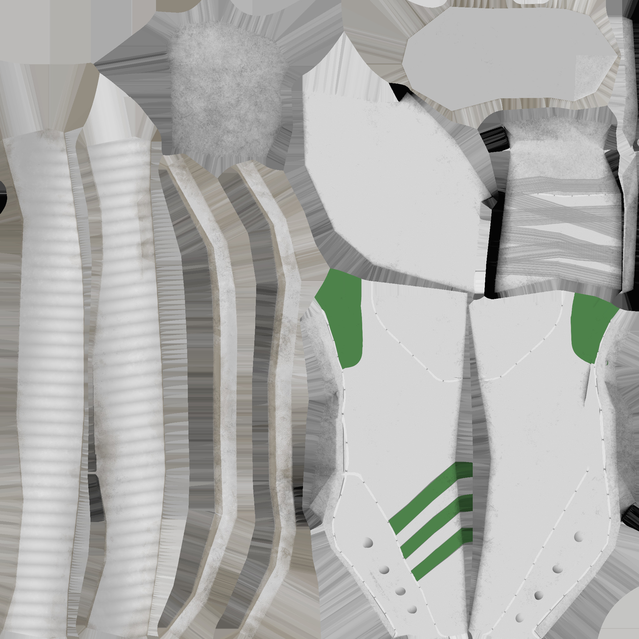 Stylized Low-Poly Sneakers Low-poly 3D model_2