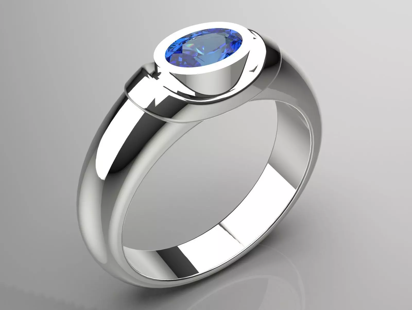 Men printable cad jewelry diamond ring mr0170 3D print model