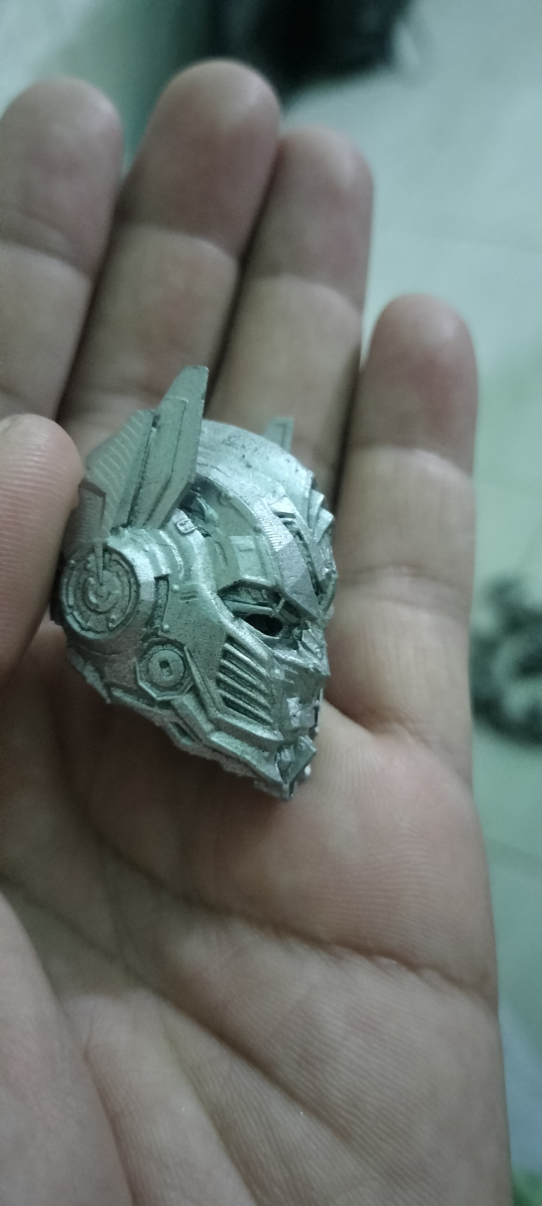 head of Oprimus Prime TF4 3D print model_1