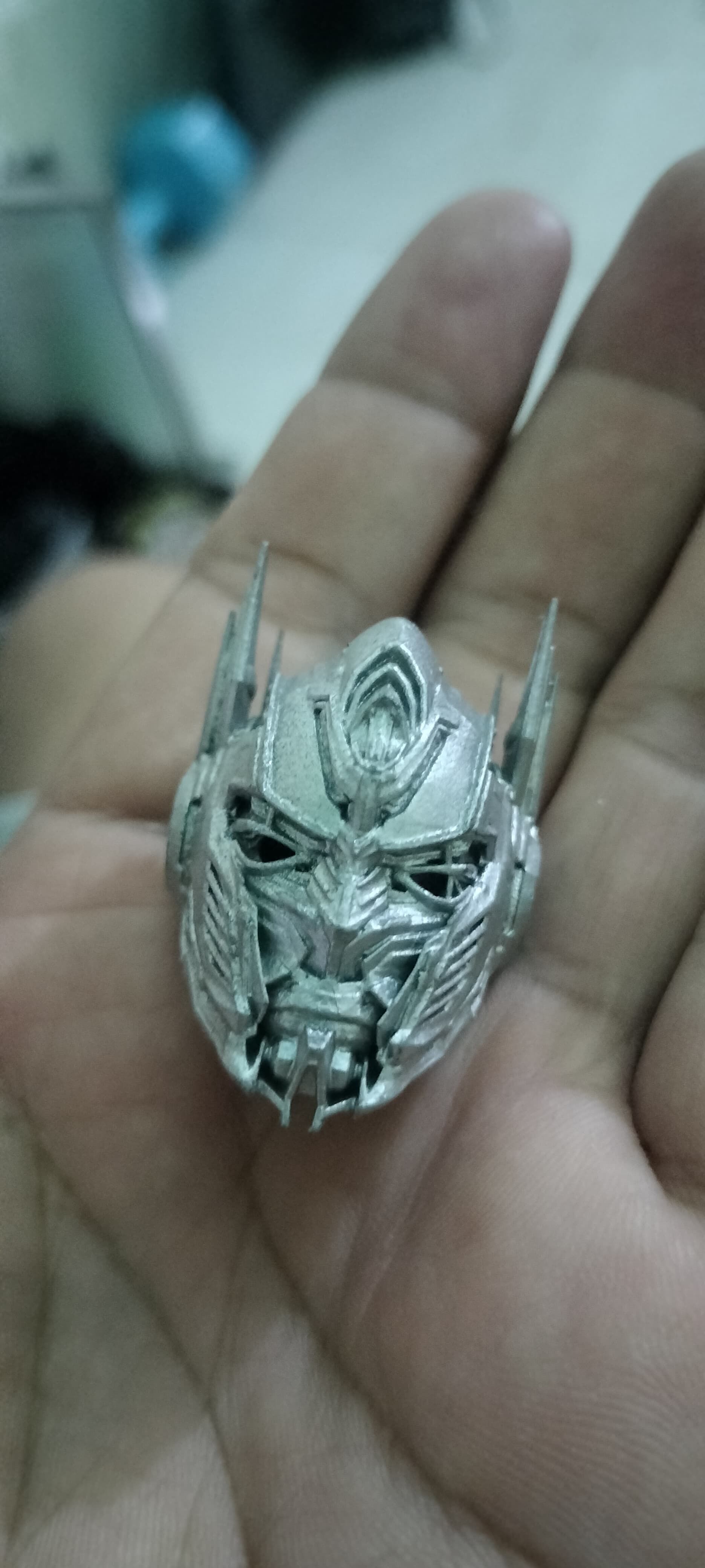 head of Oprimus Prime TF4 3D print model_2