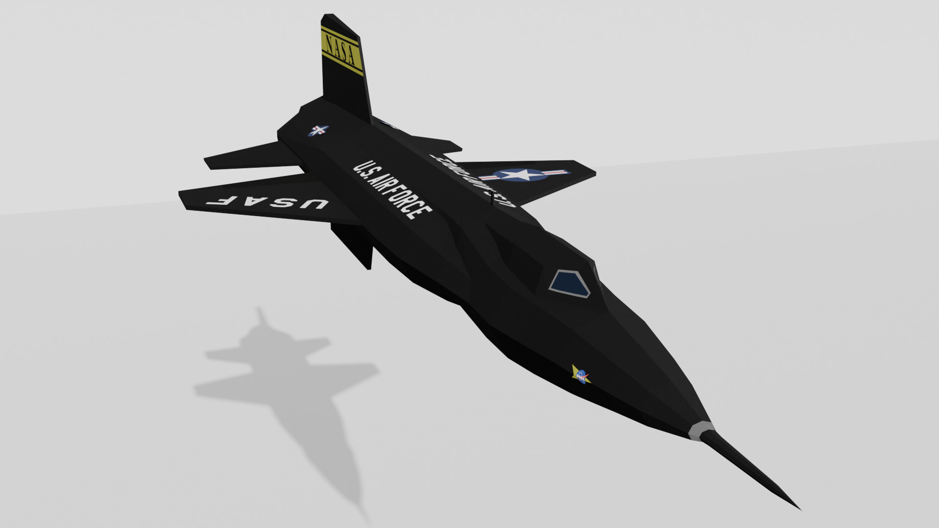 Human Spaceflight Pre-Shuttle Era Low Poly model pack Low-poly 3D model_3