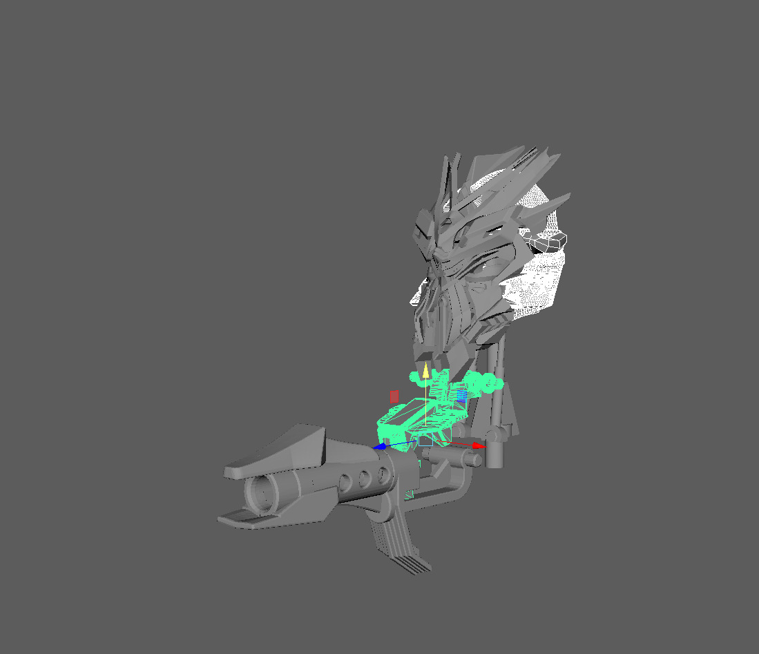 Blackout Head 3D print model_2