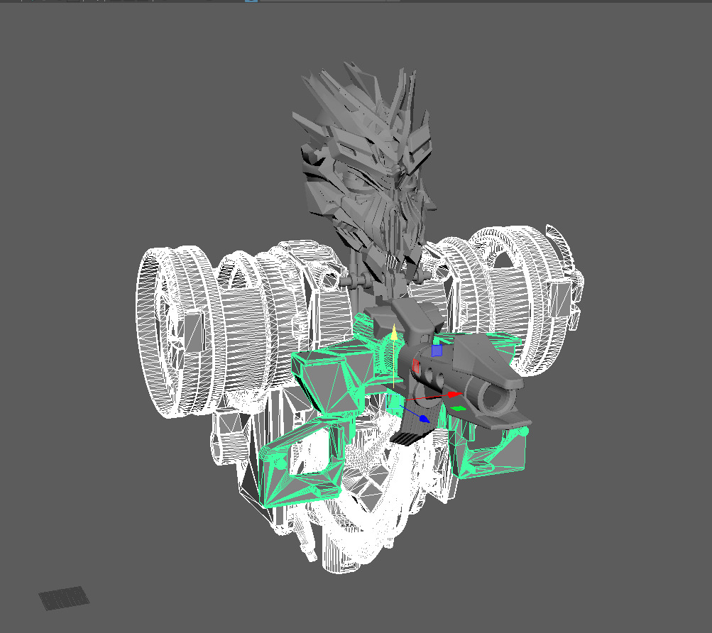 Blackout Head 3D print model_3