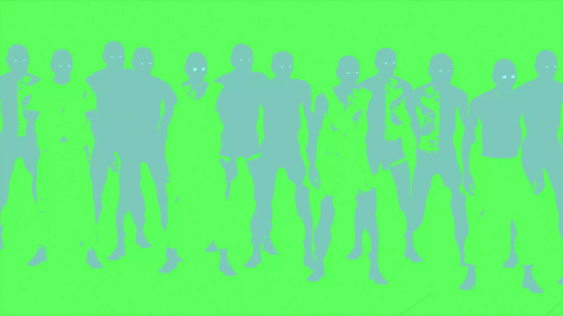 Modular Zombie Dismemberment Pack Low-poly 3D model_20