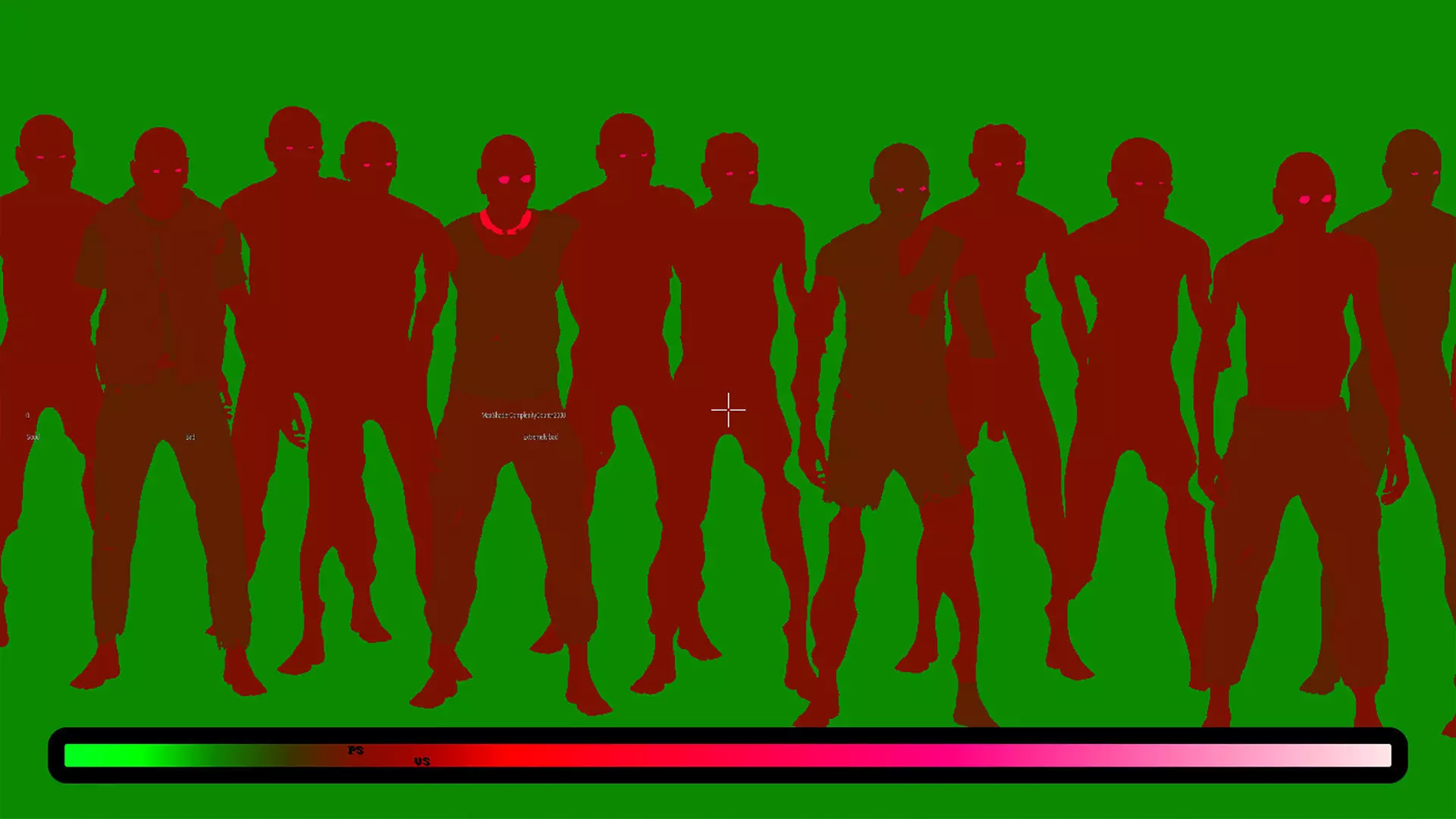 Modular Zombie Dismemberment Pack Low-poly 3D model_22