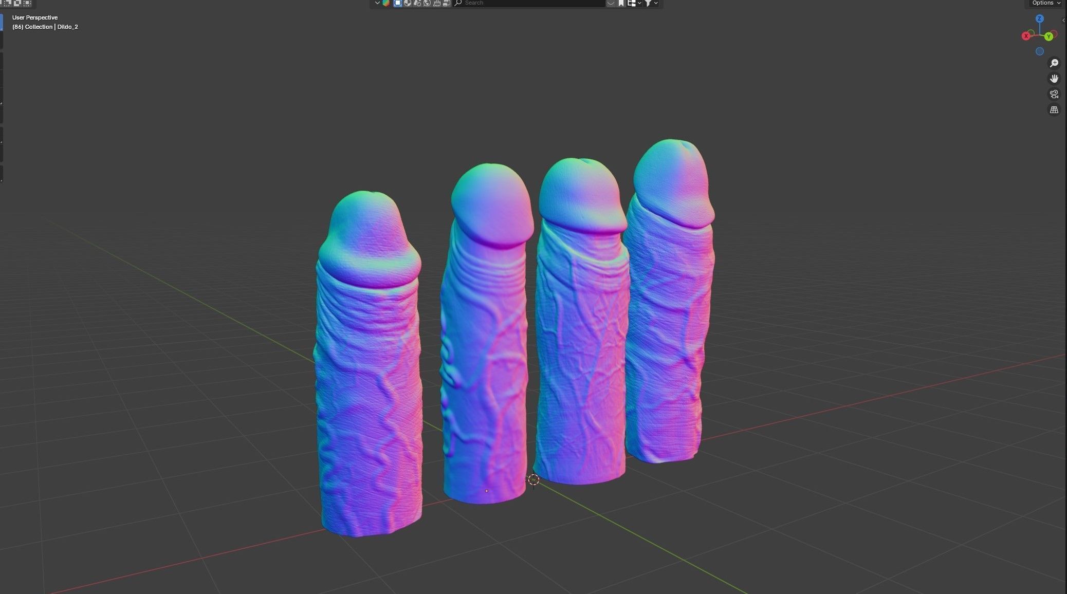 Penis Variety Bundle 3D Model Collection_2