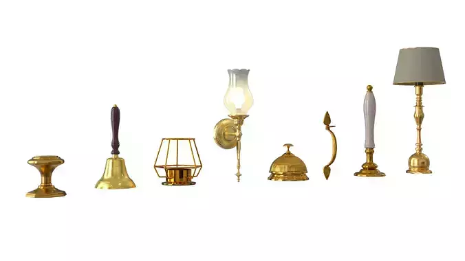 Brass 3D Model Collection