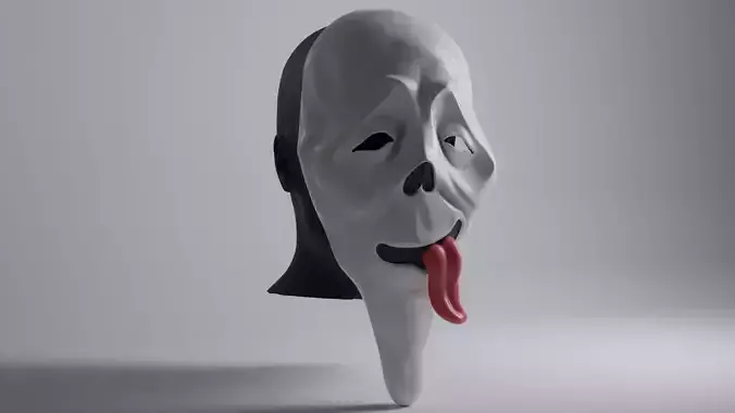 Scary Movie Wassup Mask 3D print model