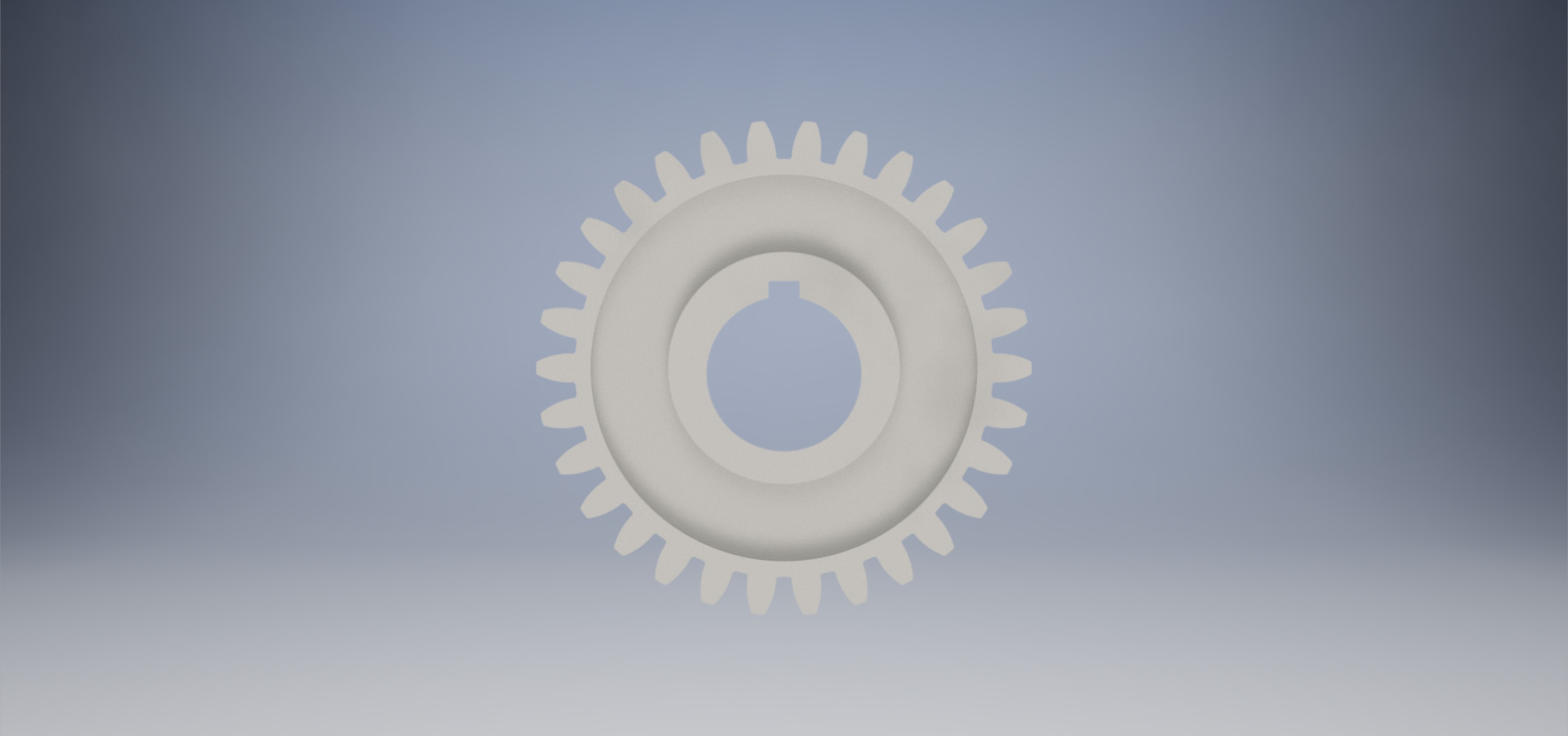 Spur Gear - 3D Mechanical Model 3D print model_1