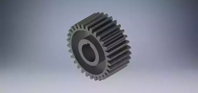 Spur Gear - 3D Mechanical Model 3D print model