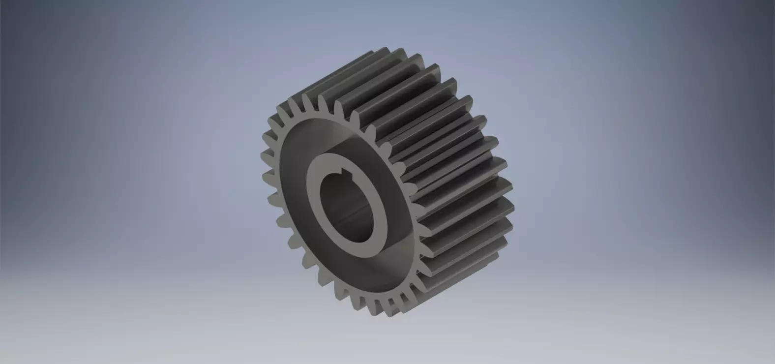 Spur Gear - 3D Mechanical Model 3D print model_0