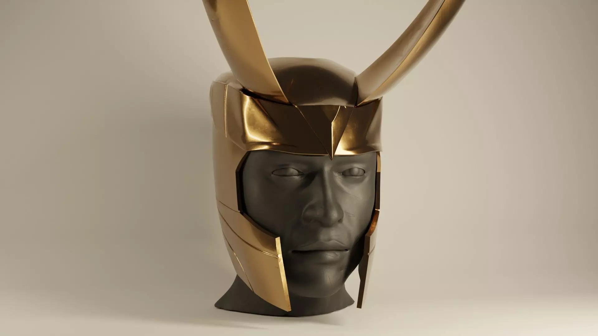 Loki Helmet 3D print model_0