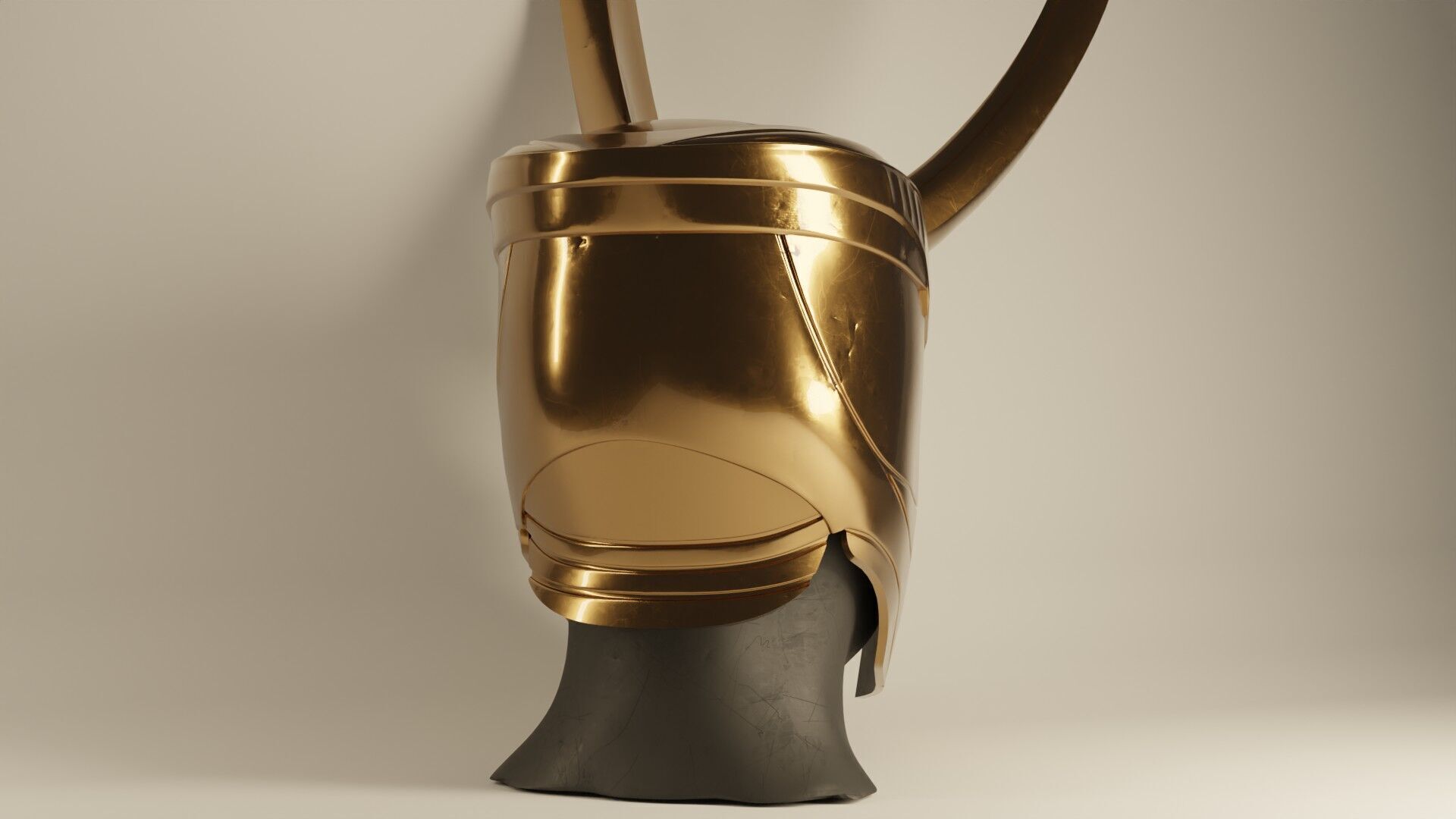 Loki Helmet 3D print model_2