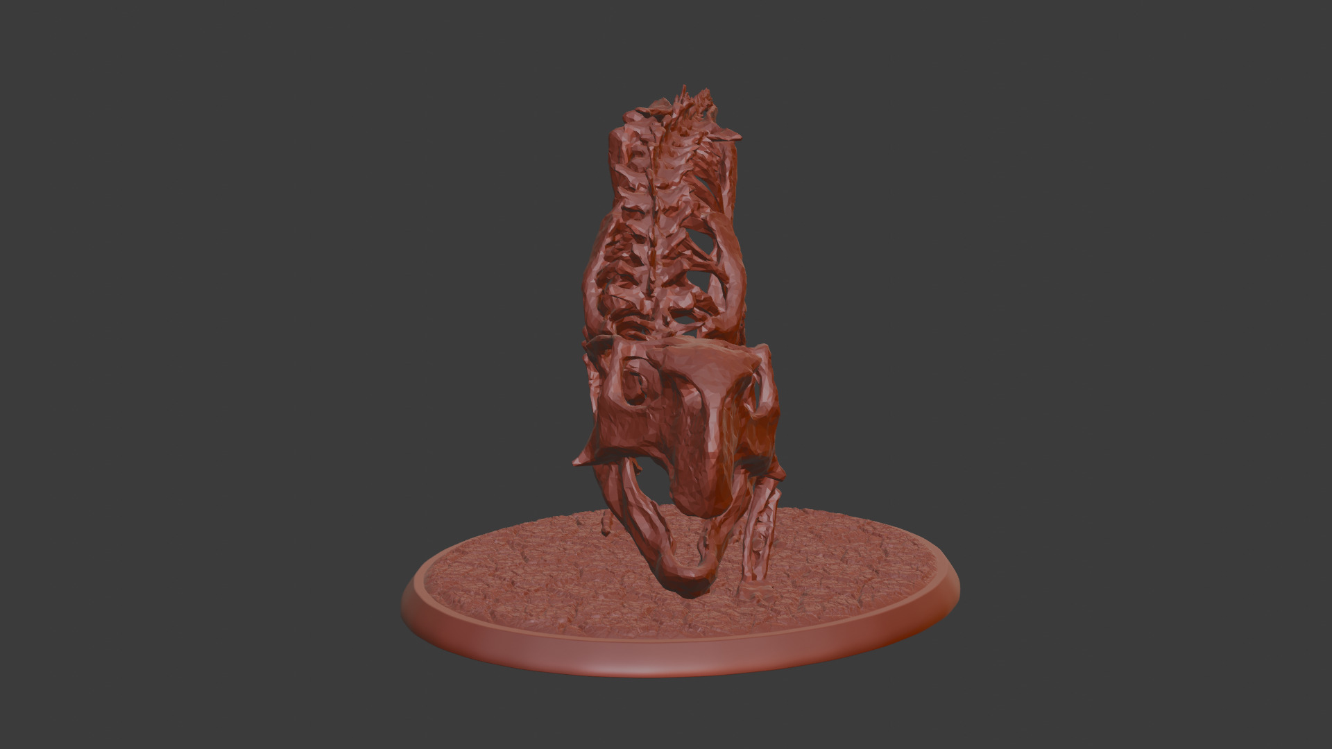 Fossil Psittacosaurus 3D print model_1