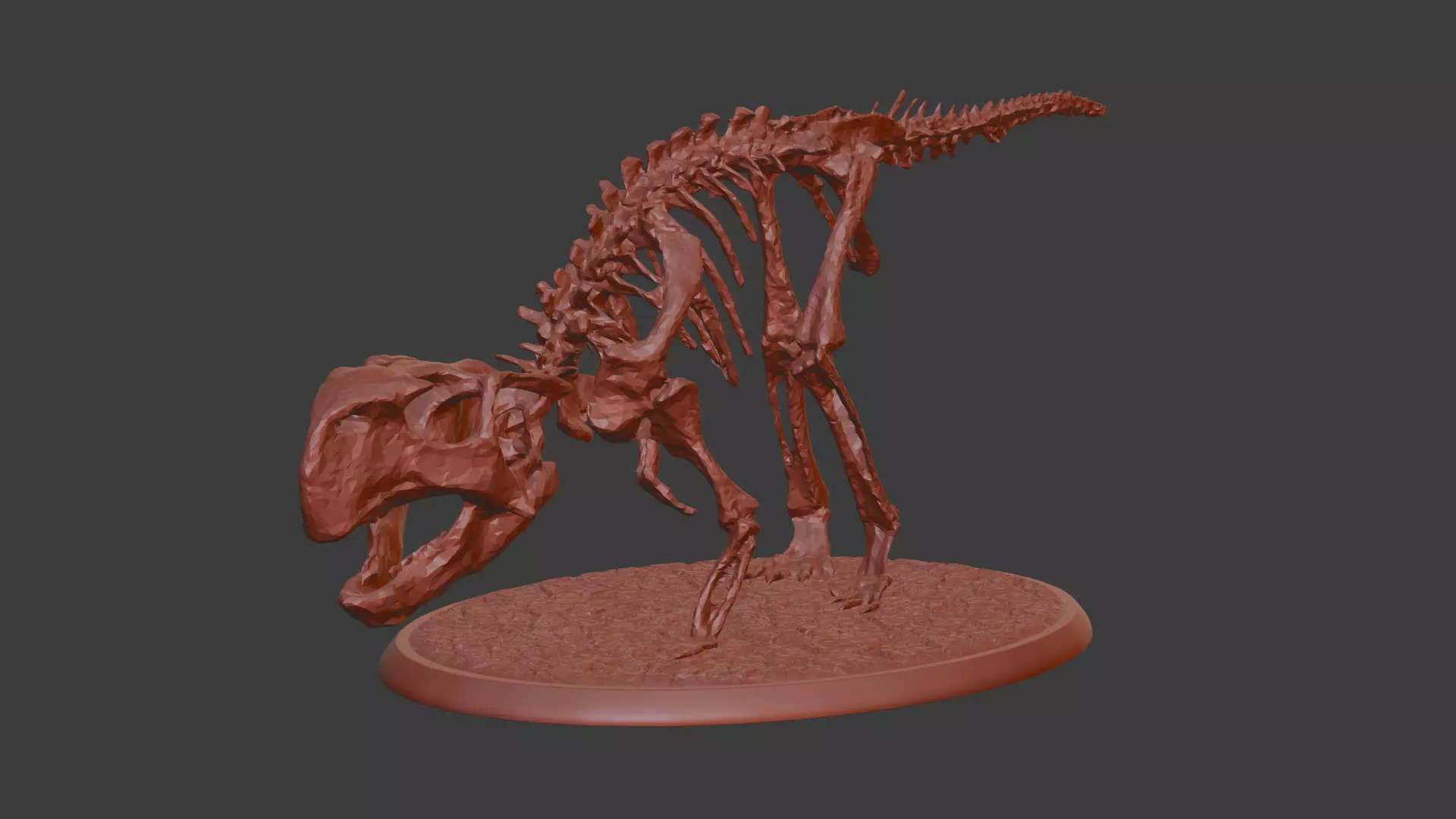 Fossil Psittacosaurus 3D print model_0