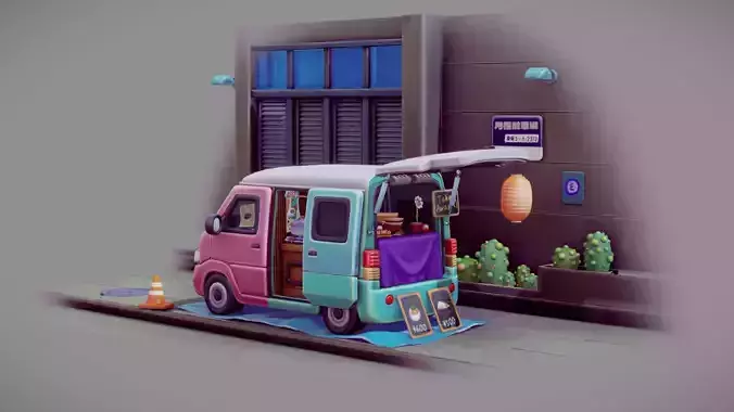 Cute Food Truck