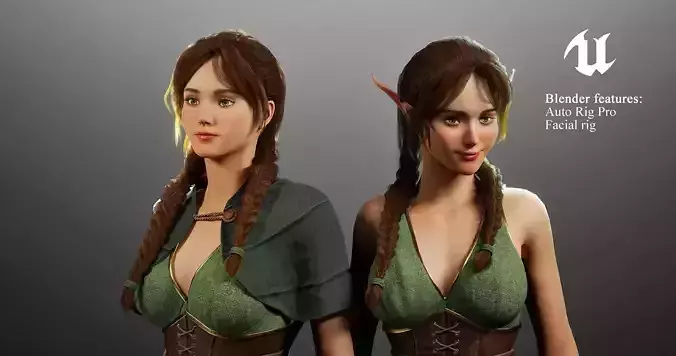 Silva Forest Elf or Human 